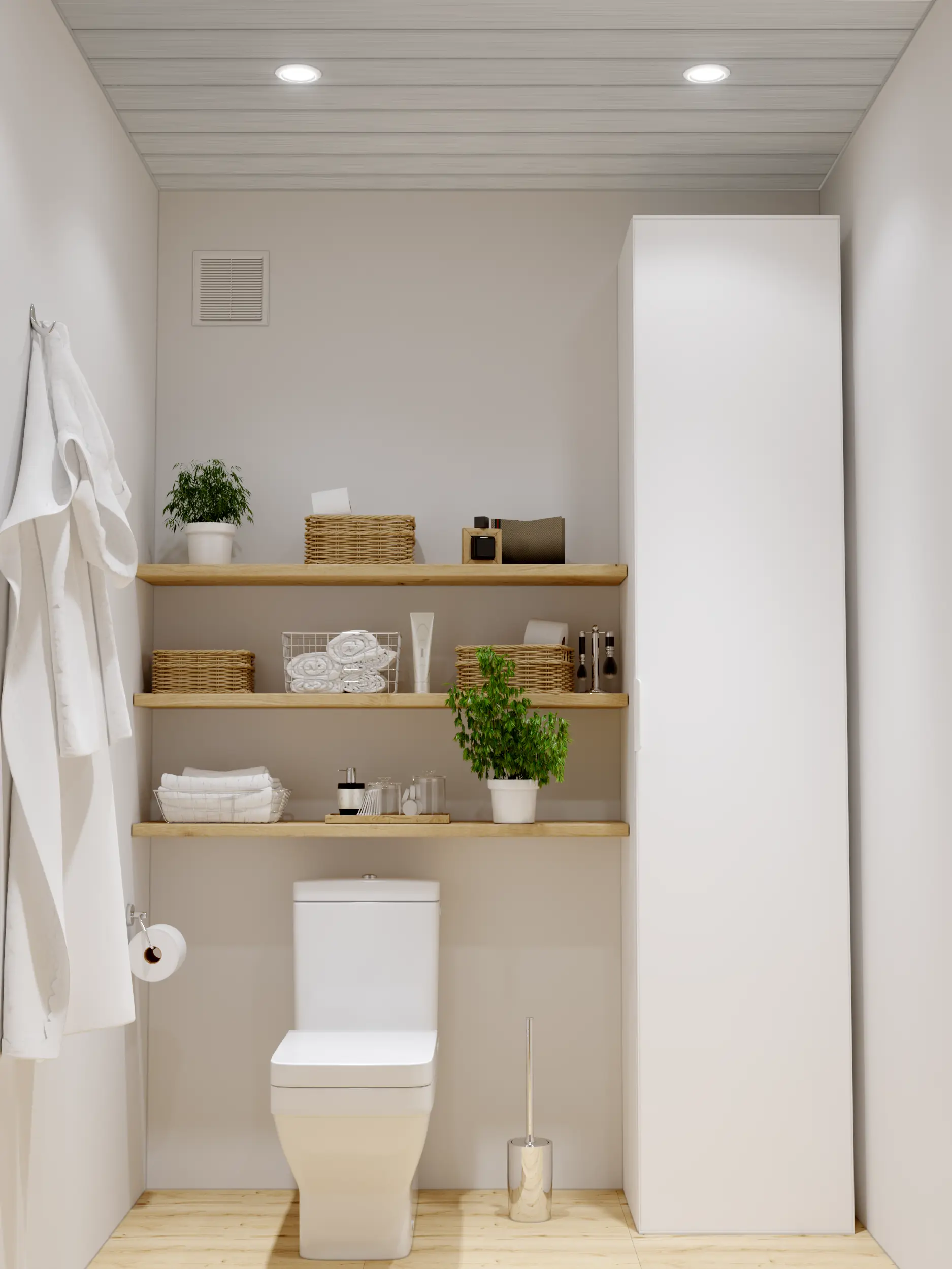 Изображение товара Комплект потолка для ванной 1.72x1.7 м Металлик хром Россия