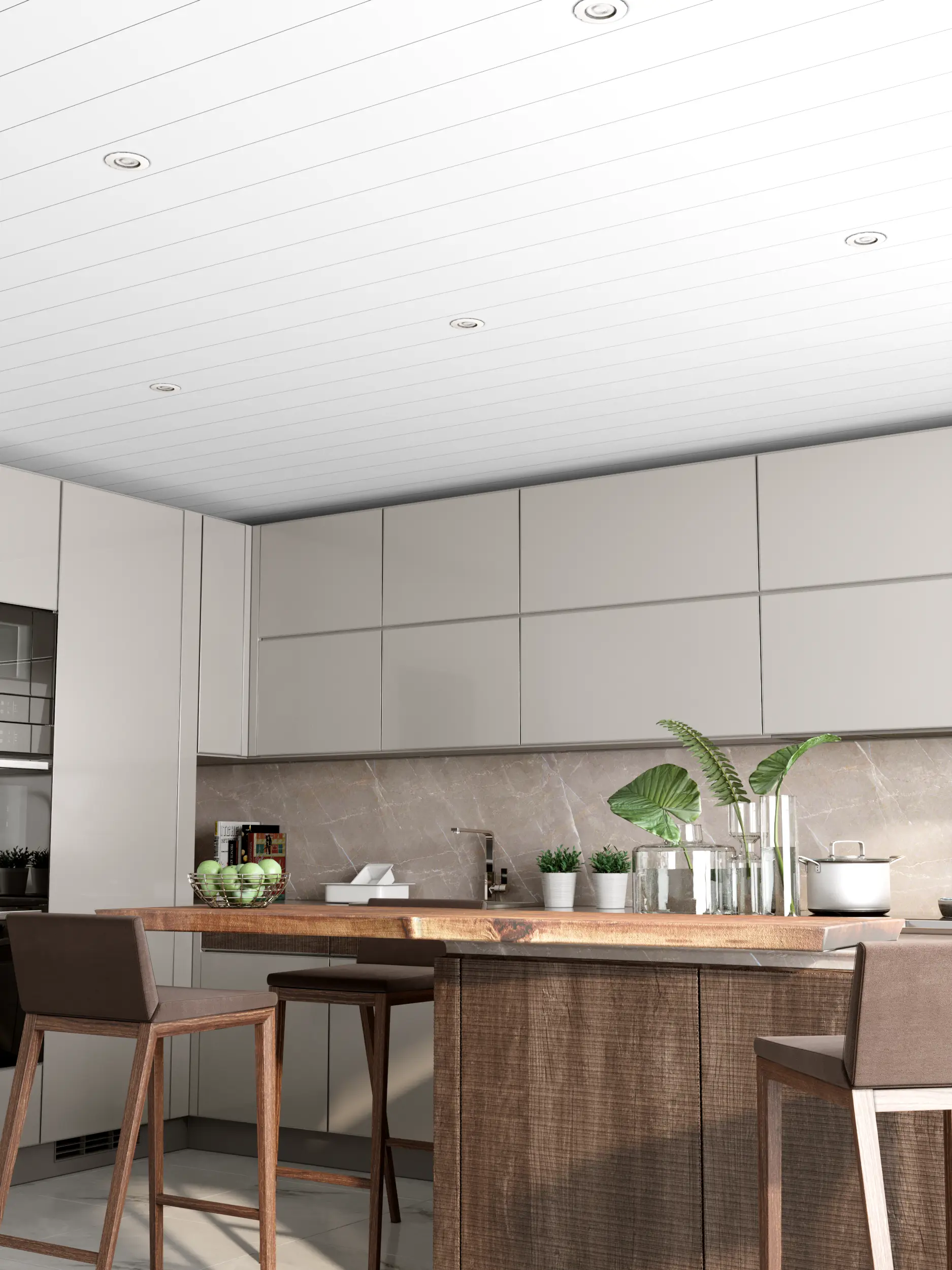 Изображение товара Комплект потолка 1.35x0.9 м цвет белый шёлк