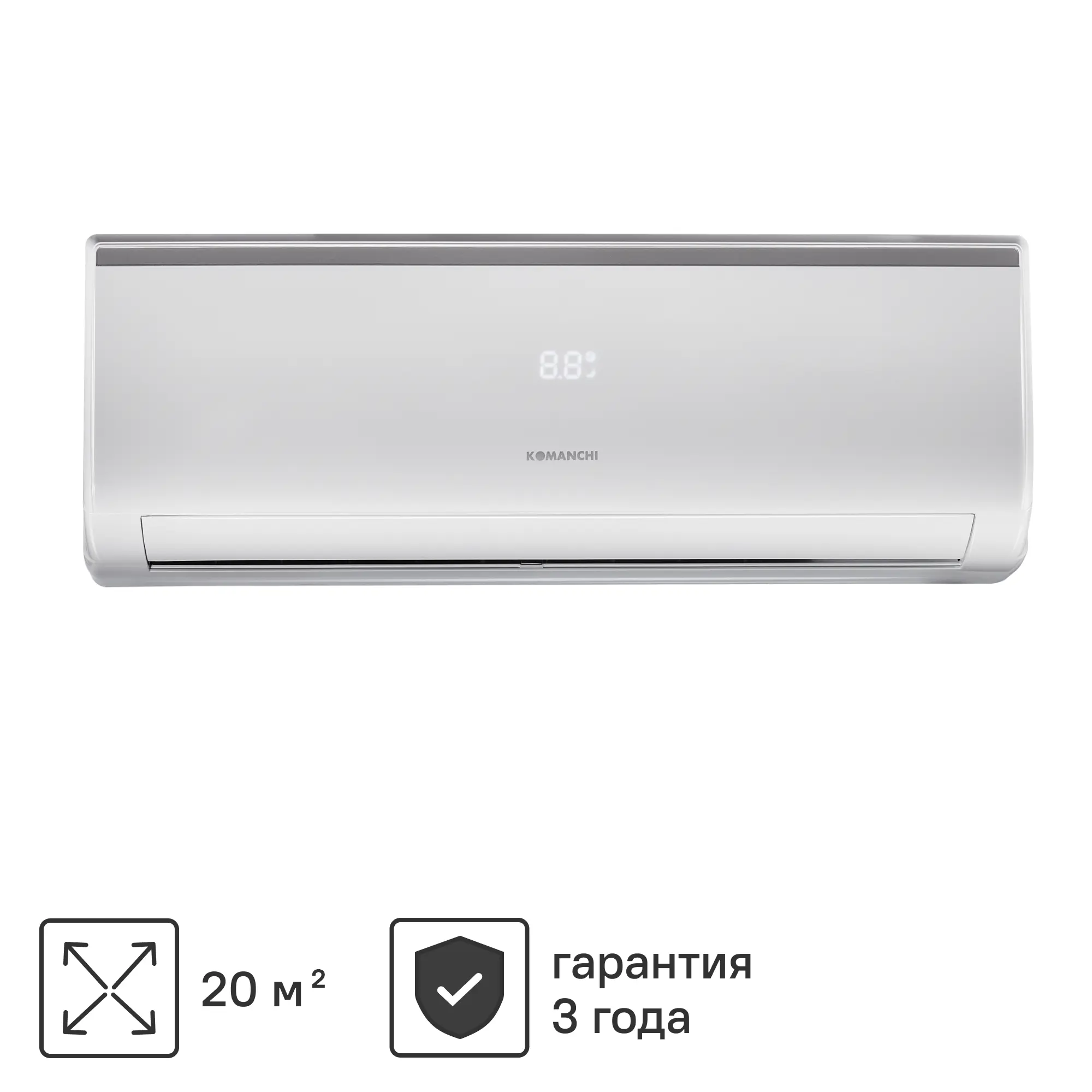 Изображение товара Сплит-система Komanchi KAT-07H/N1 7K BTU охлаждение/обогрев