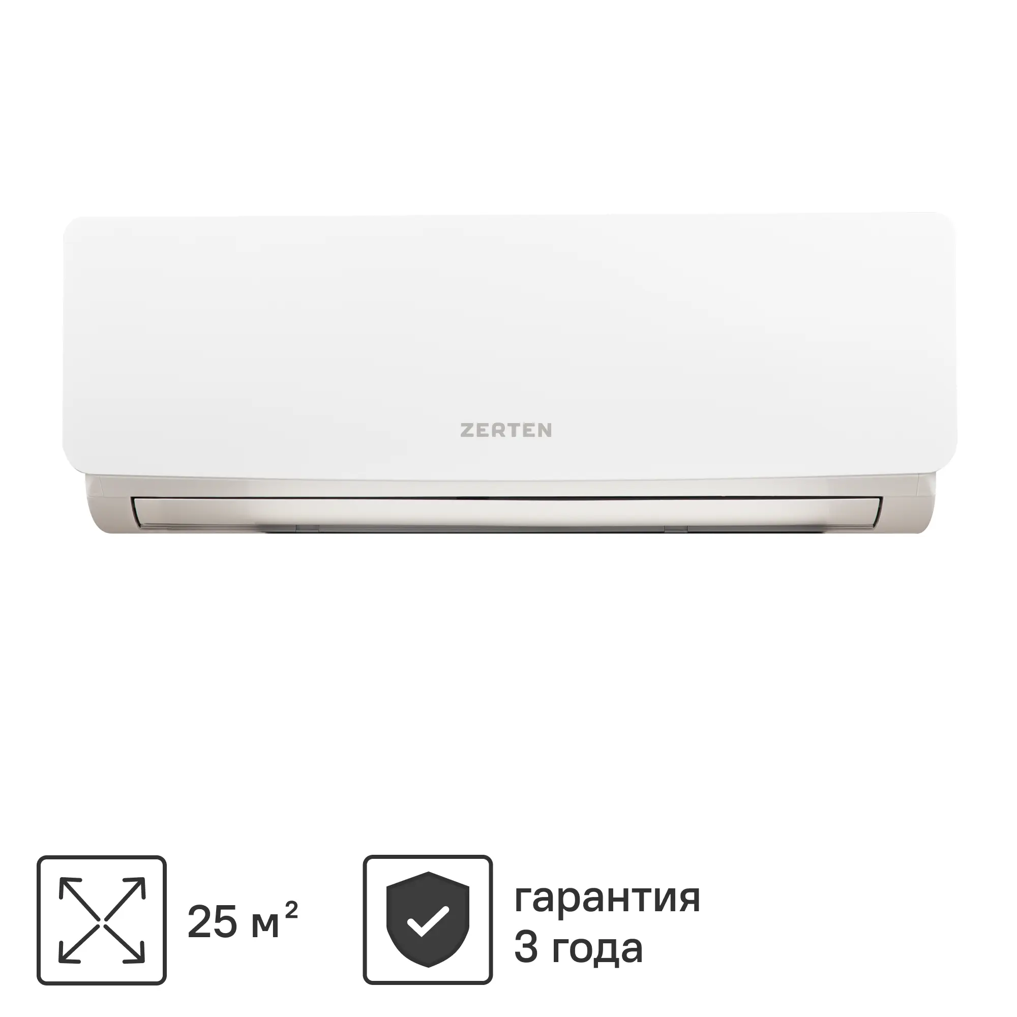 Изображение товара Сплит-система Zerten ZH-9 охлаждение и обогрев 26 м2 с управлением изнутри