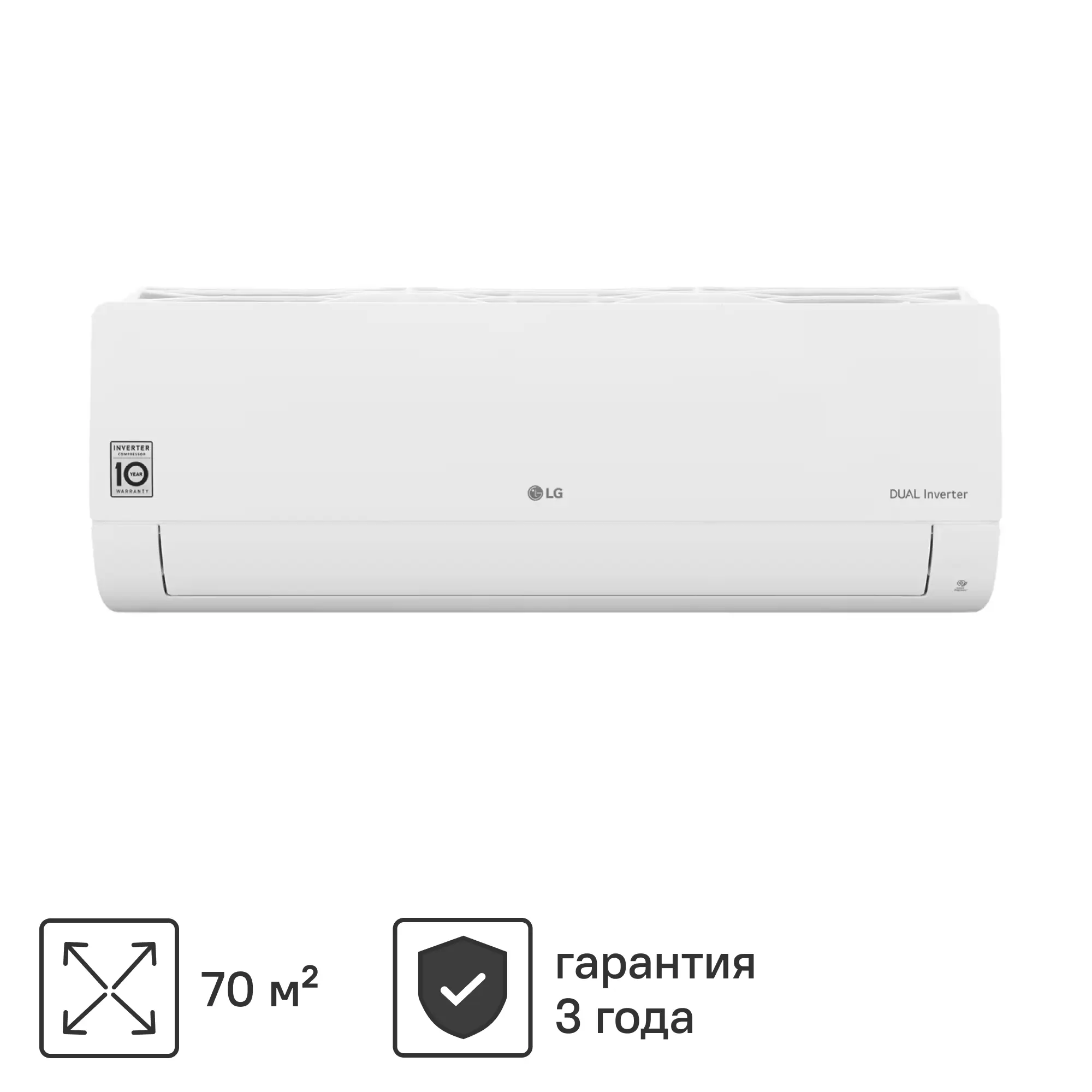 Изображение товара Сплит-система инверторная LG Megacool P24EP охлаждение/обогрев