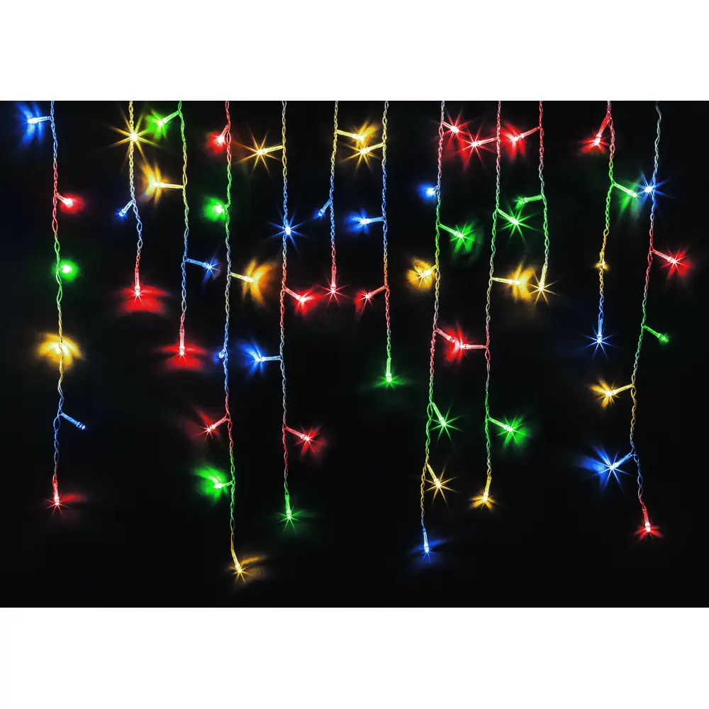 Изображение товара Электрогирлянда универсальная Navigator 93642 бахрома 200x200 м 100 ламп прозрачный 1 режимов работы