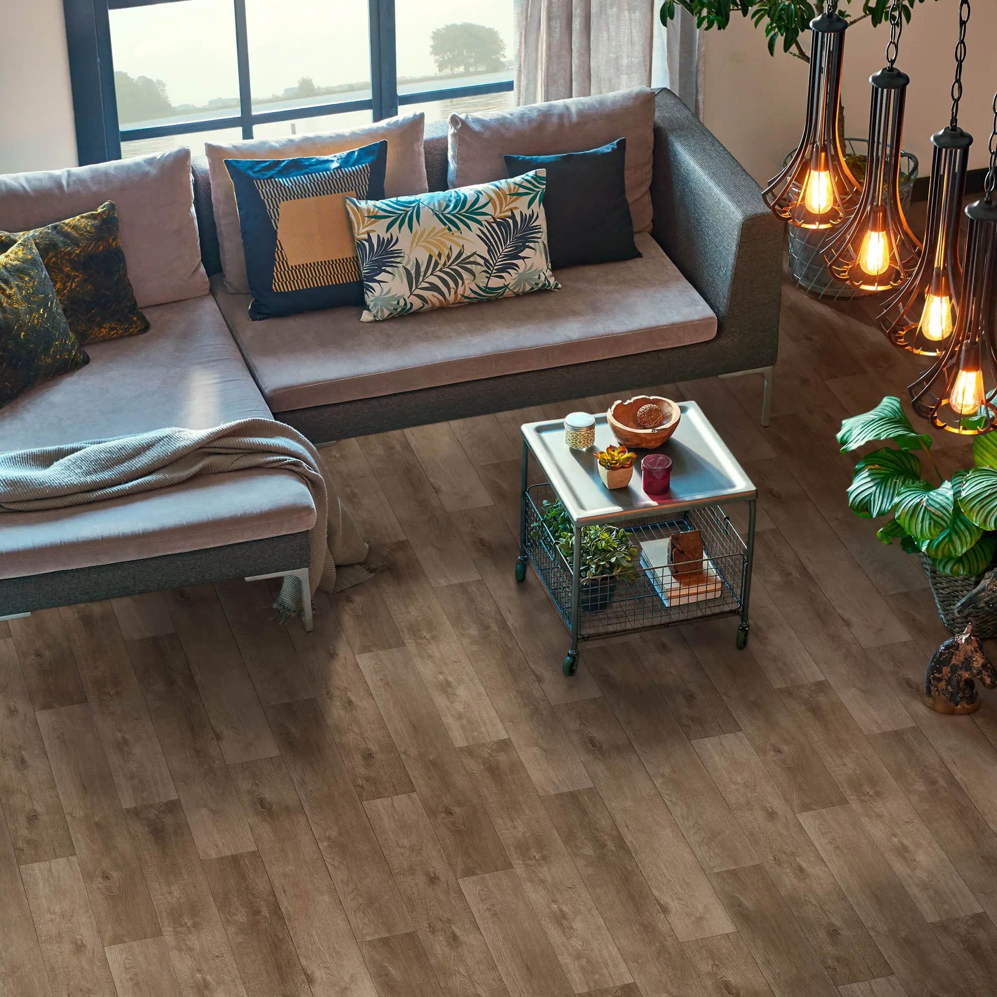 Изображение товара Линолеум Дуб Роберта 32 класс 4 м влагостойкий для жилых и коммерческих помещений