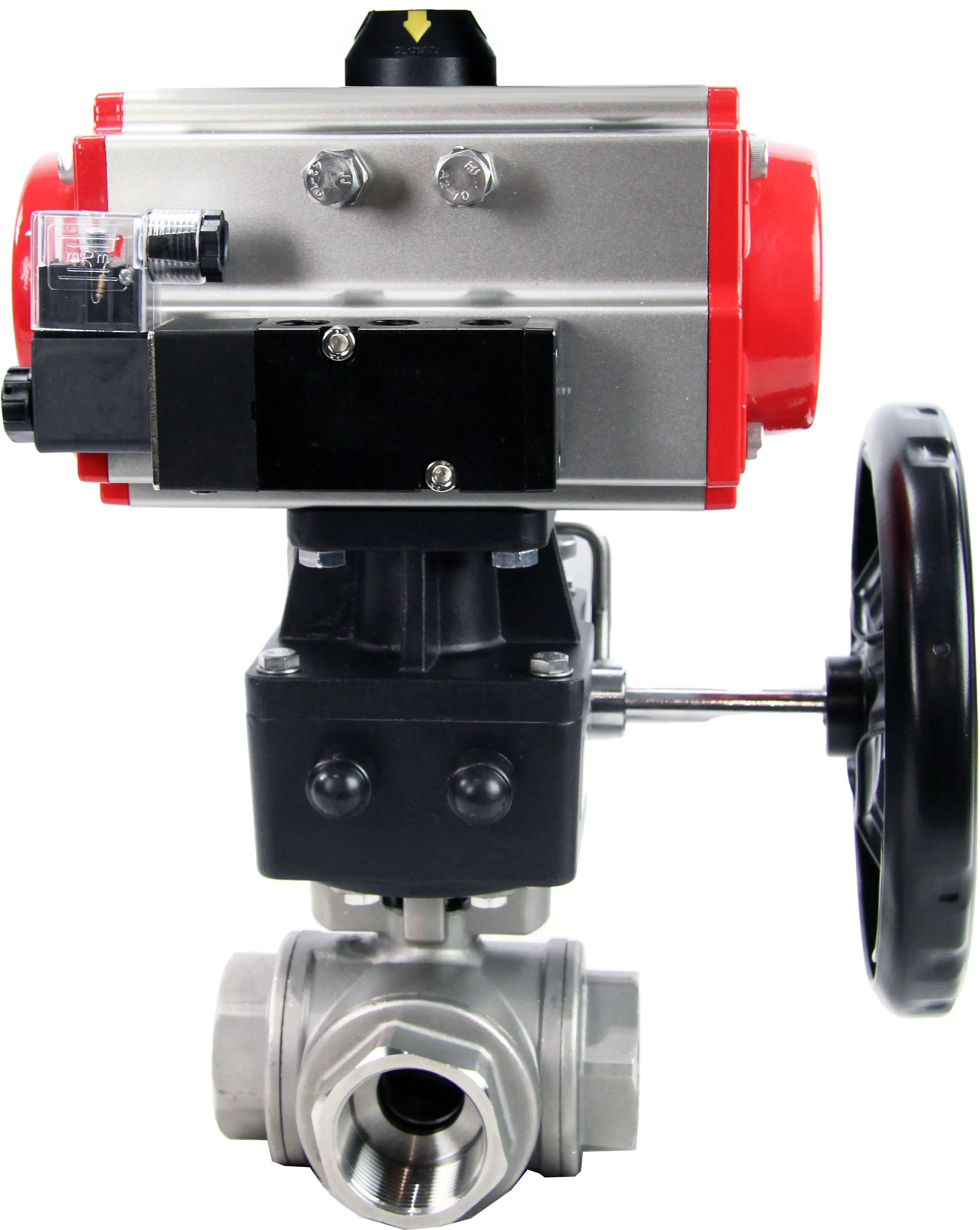 Изображение товара Кран шаровой DN.ru D160-08223 Ду32х1 1/4" Ру63 нержавеющая сталь