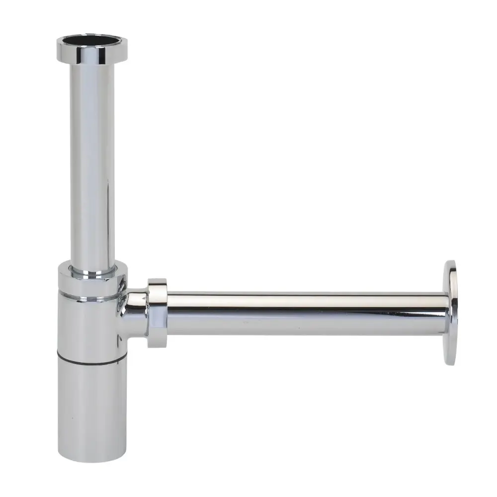 Изображение товара Сифон для раковины E.C.A D60 мм хром компактный латунь Турция