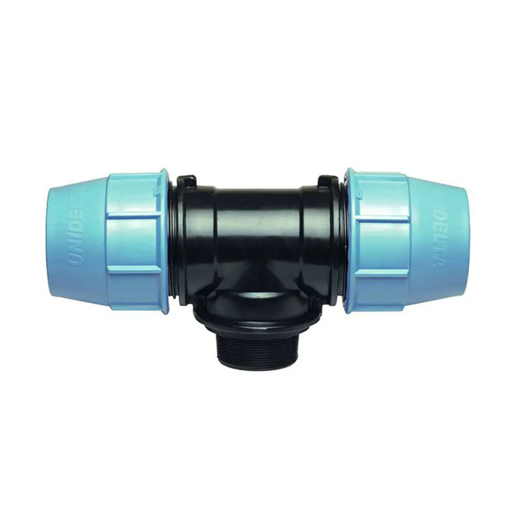 Изображение товара Тройник комбинированный UNIDELTA 63x63x2 мм для водопровода Италия