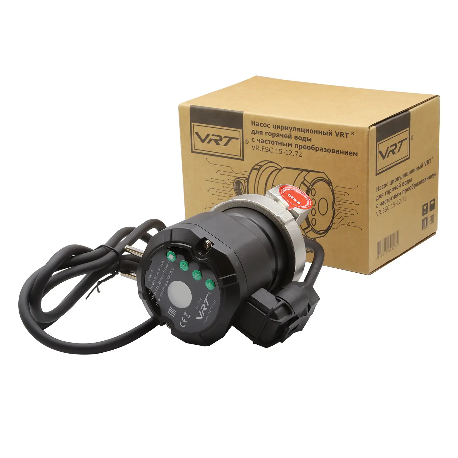 Изображение товара Циркуляционный насос VRT 552655 15/1.6 80 для системы отопления и водоснабжения