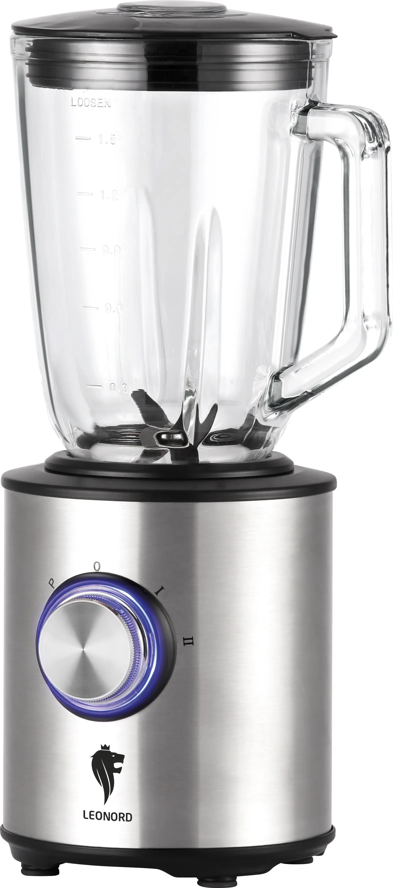 Изображение товара Стационарный блендер Leonord Le-1728 3 скорости цвет сталь