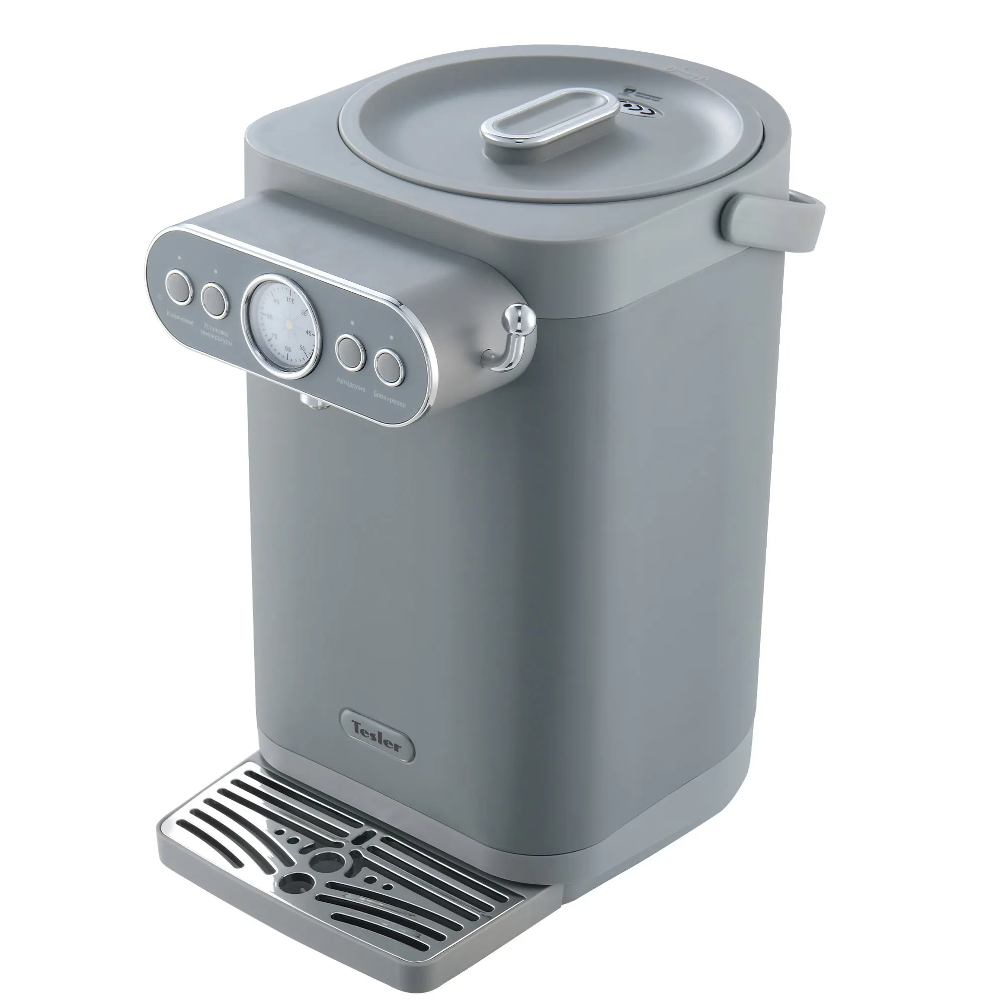 Изображение товара Термопот Tesler TP-5030 нержавеющая сталь 5л цвет серый