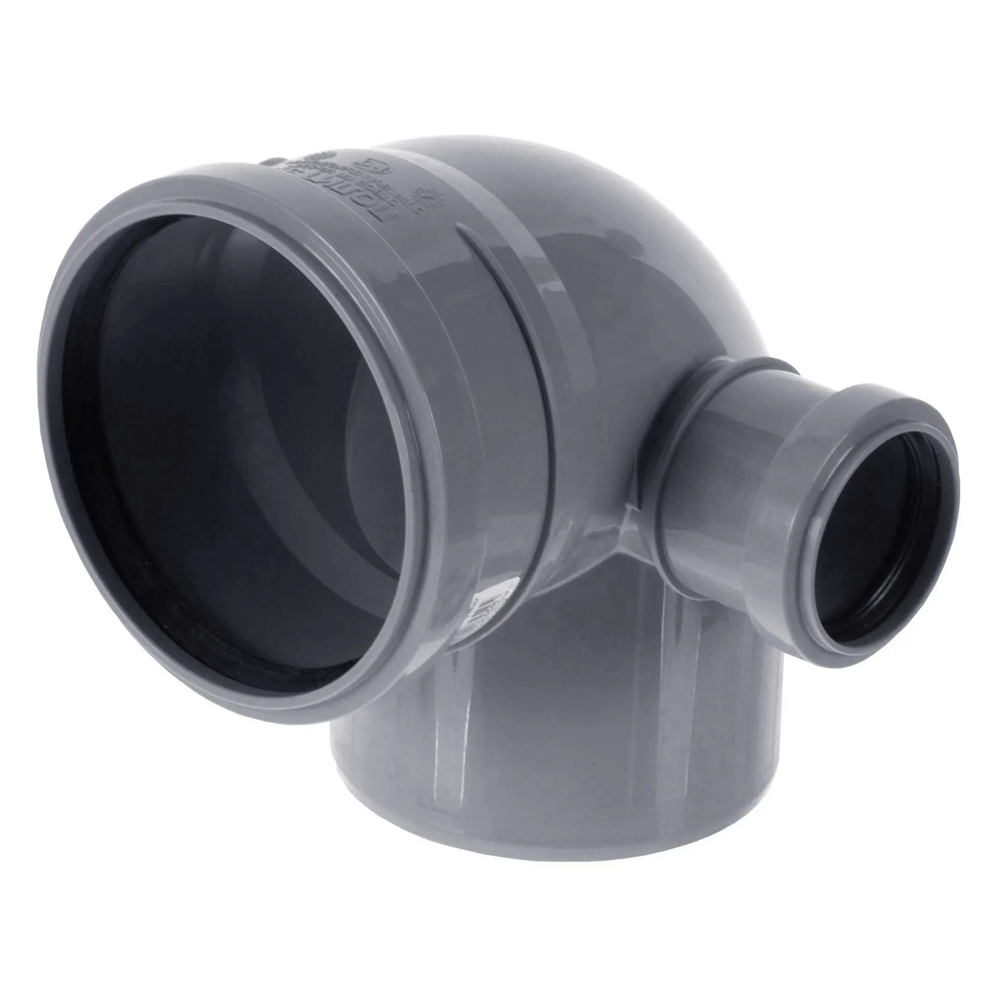 Изображение товара Отвод Политрон 110x87° выход 50 правый полипропилен