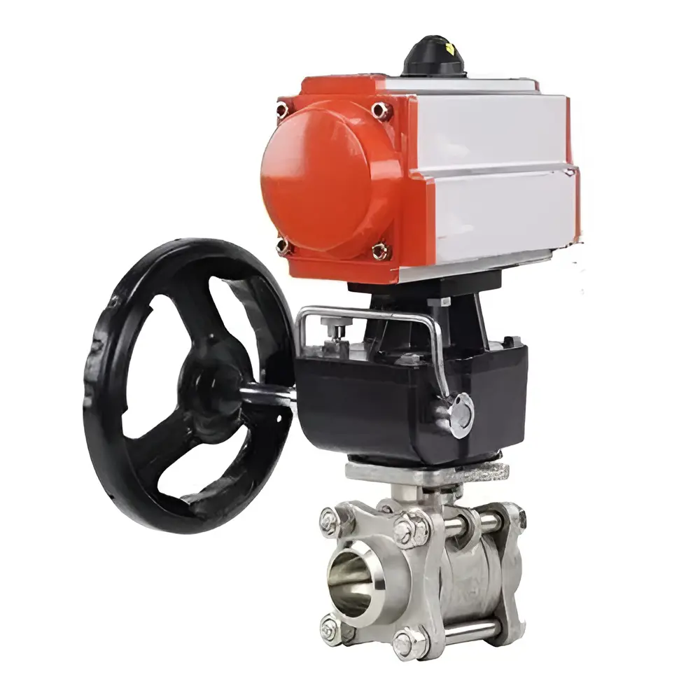 Изображение товара Кран шаровой полнопроходной DN.ru D160-09606 нержавеющая сталь PN63 20 мм