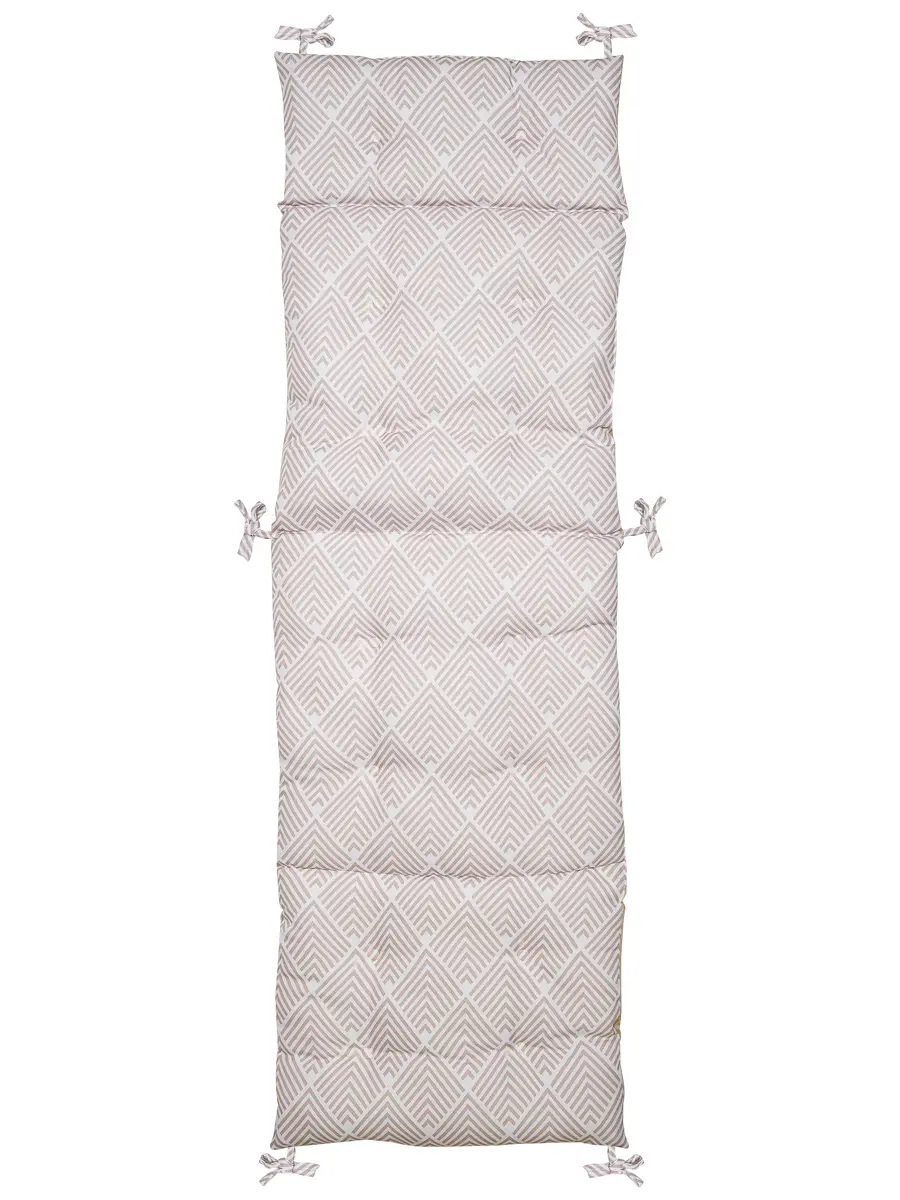 Изображение товара Подушка для садовой мебели 180x55 см цвет бежево-белый