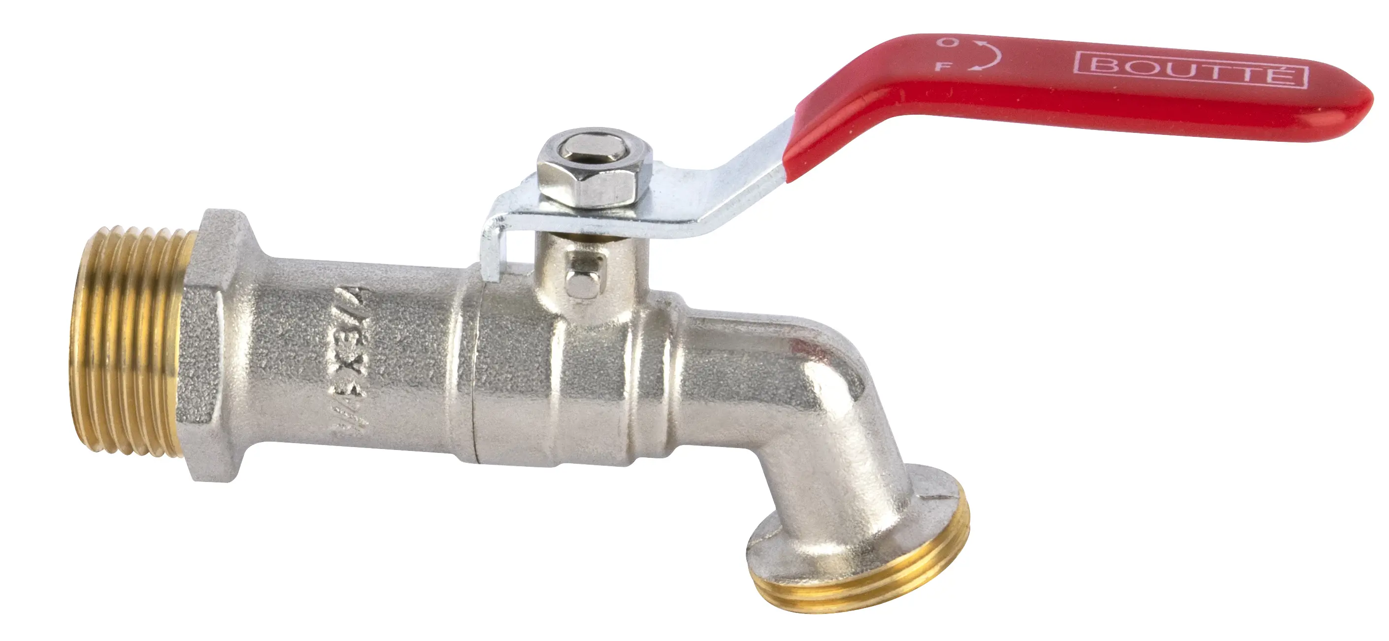 Изображение товара Кран садовый на 1/4 оборотов 3/4 дюйма