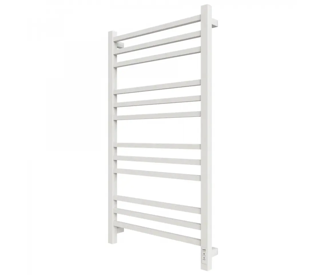 Изображение товара Электрический полотенцесушитель Grois Alex GR-104 П12 400x1000 мм 120 Вт с терморегулятором белый