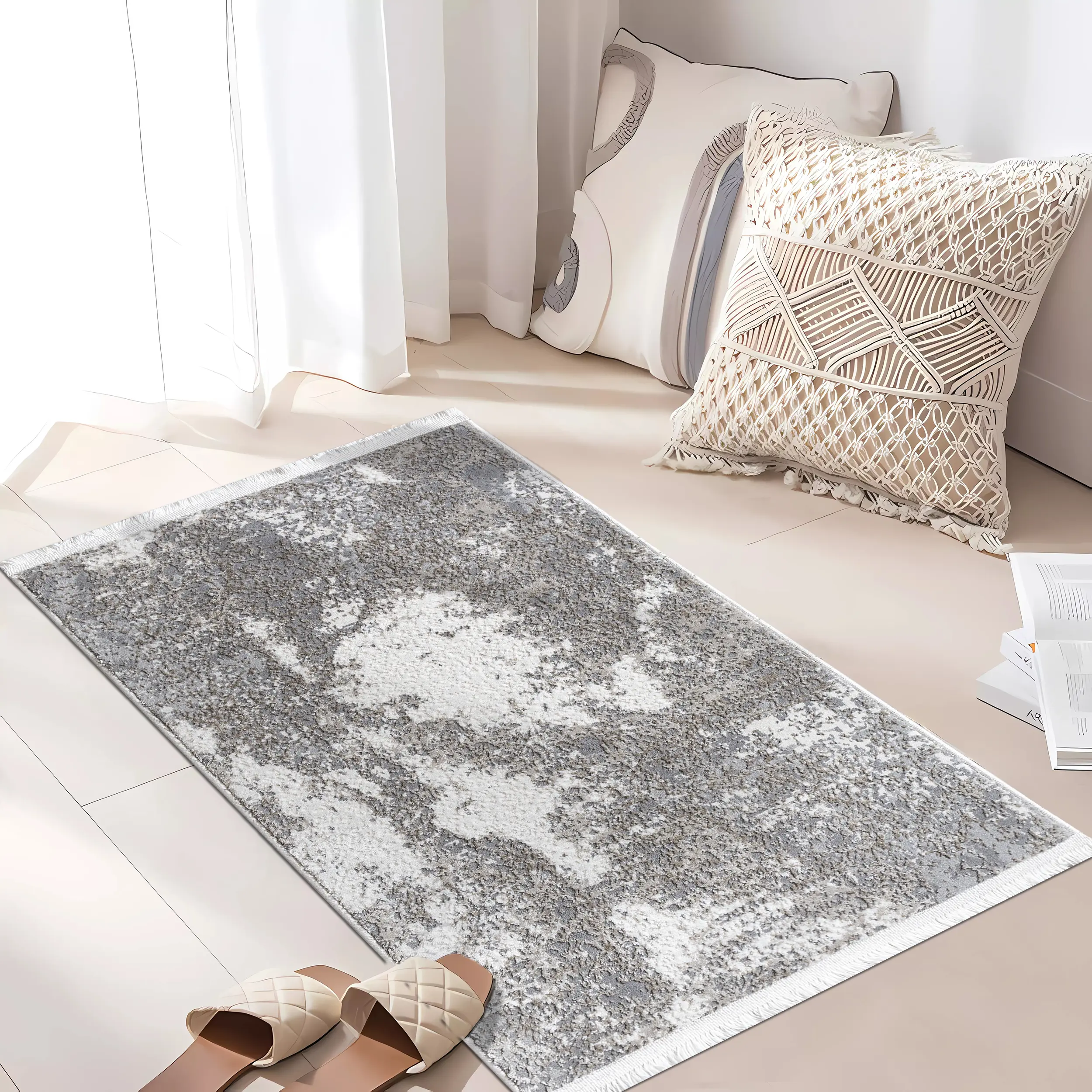 Изображение товара Ковёр Лакшери 60x110 см из полипропилена, современный дизайн, комфорт