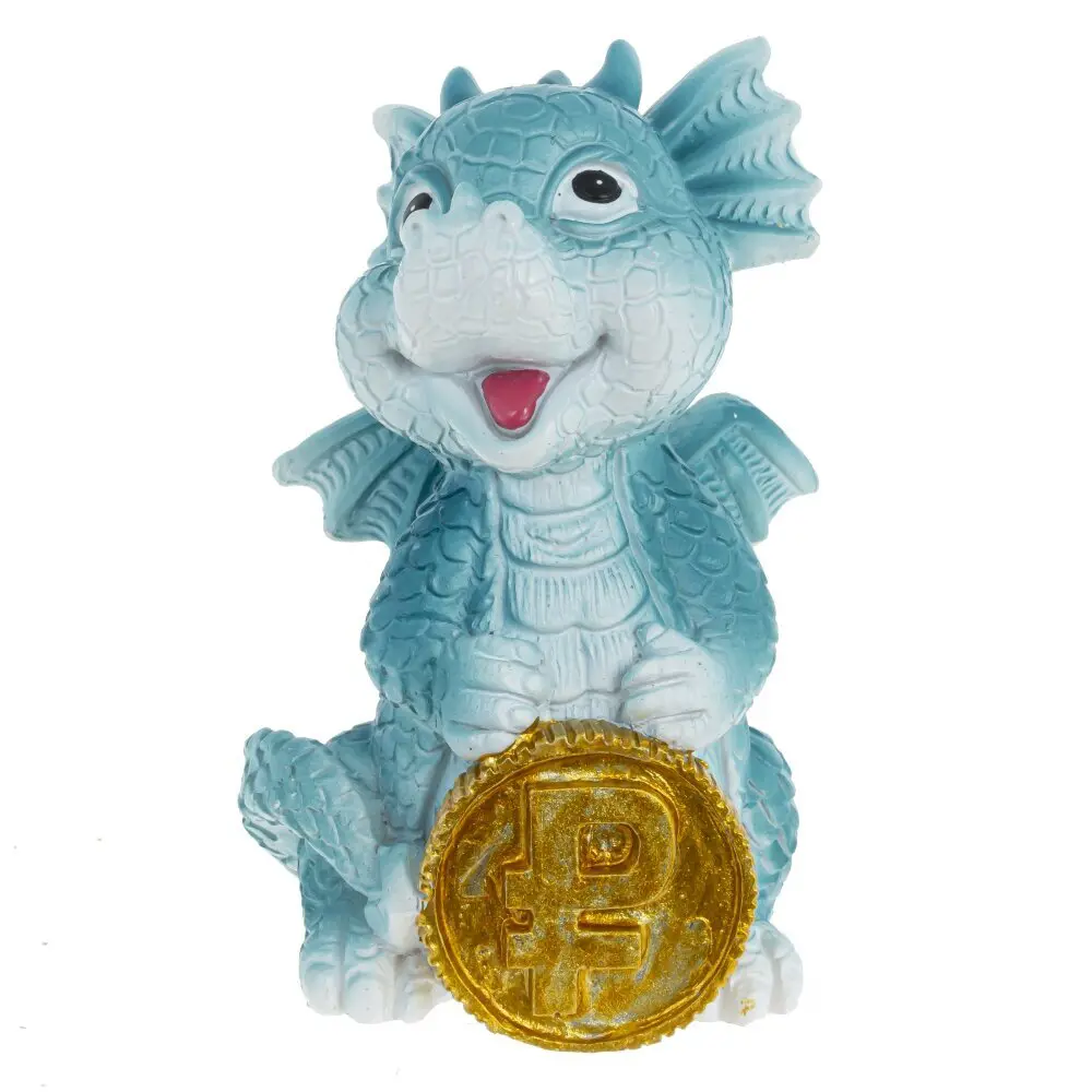 Изображение товара Новогодняя фигурка Дракон 8x5 см