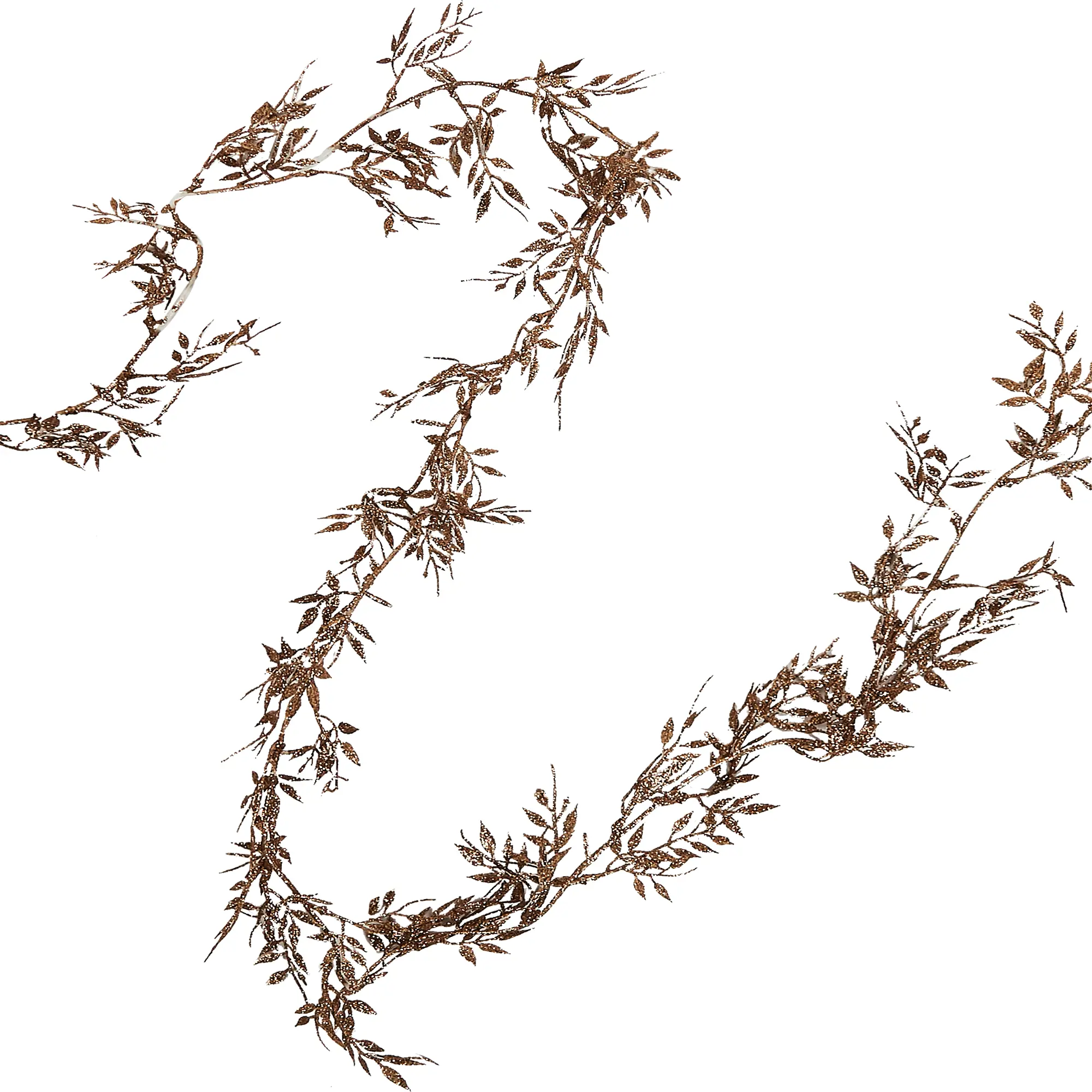 Изображение товара Новогоднее украшение Изделие декоративное Гирлянда 10x175 см цвет золотой