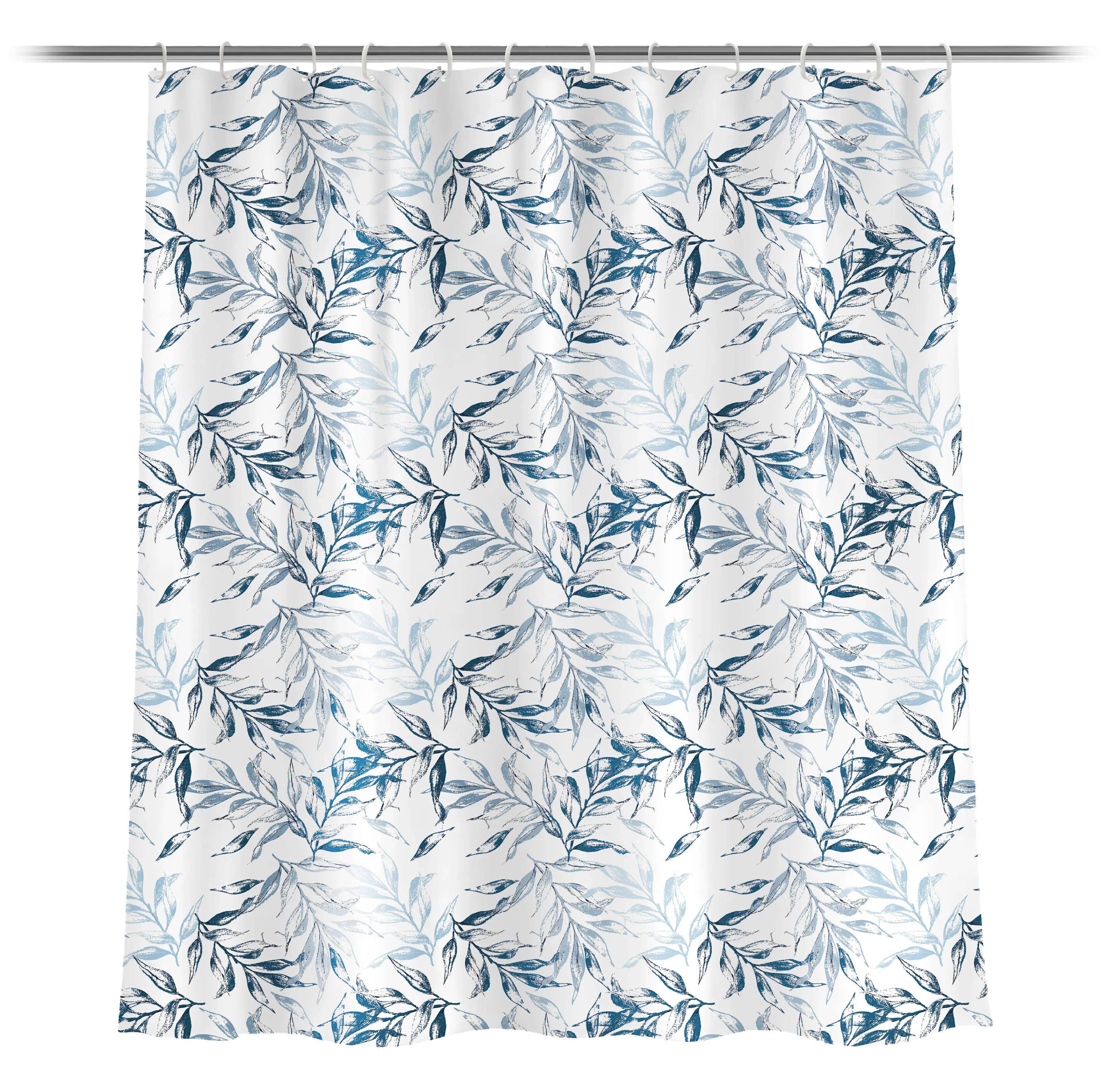 Изображение товара Штора для ванной Пальма 180x180 см полиэстер водоотталкивающая в стиле природный