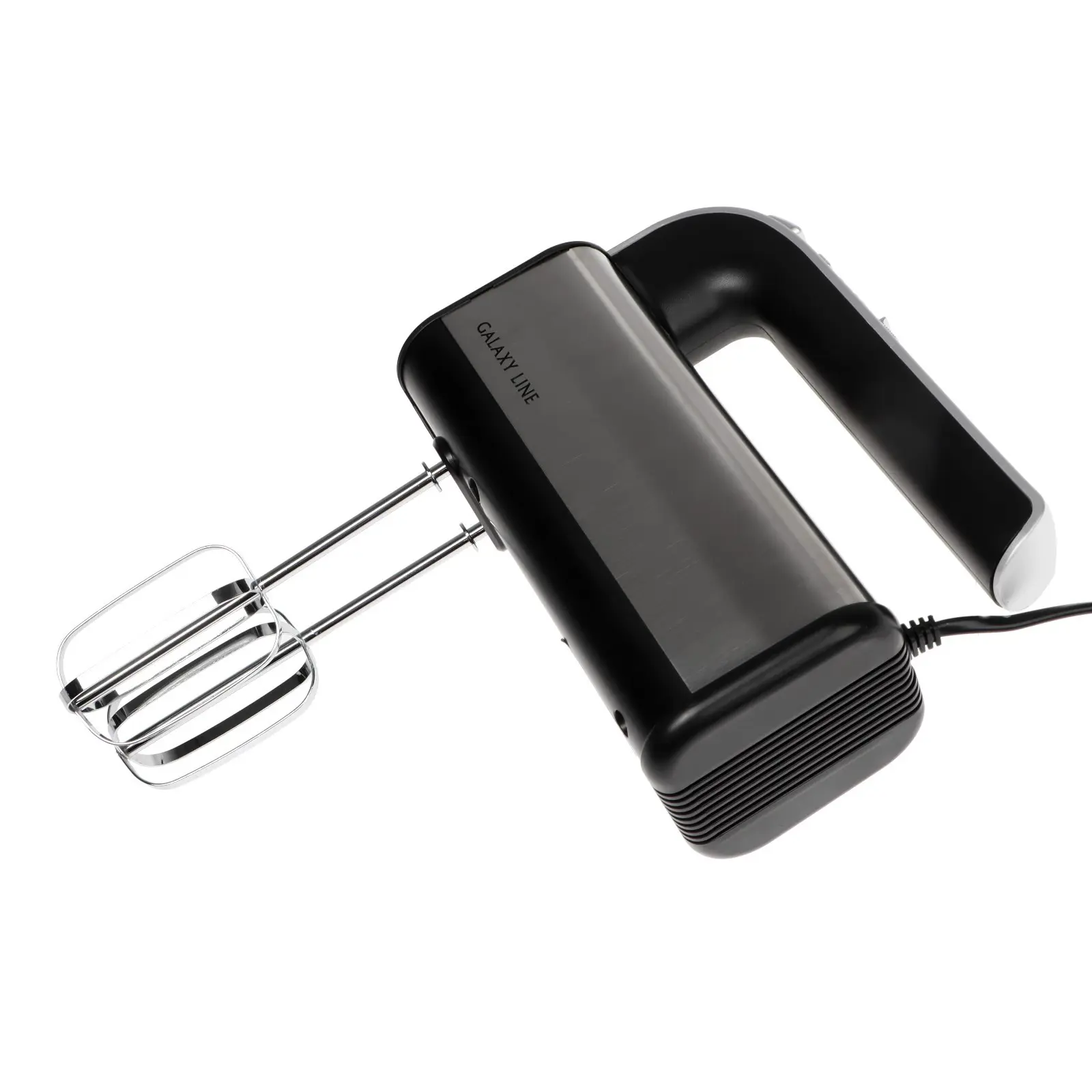 Изображение товара Миксер ручной Galaxy 700 Вт 5 скоростей насадки цвет серебристо-черный