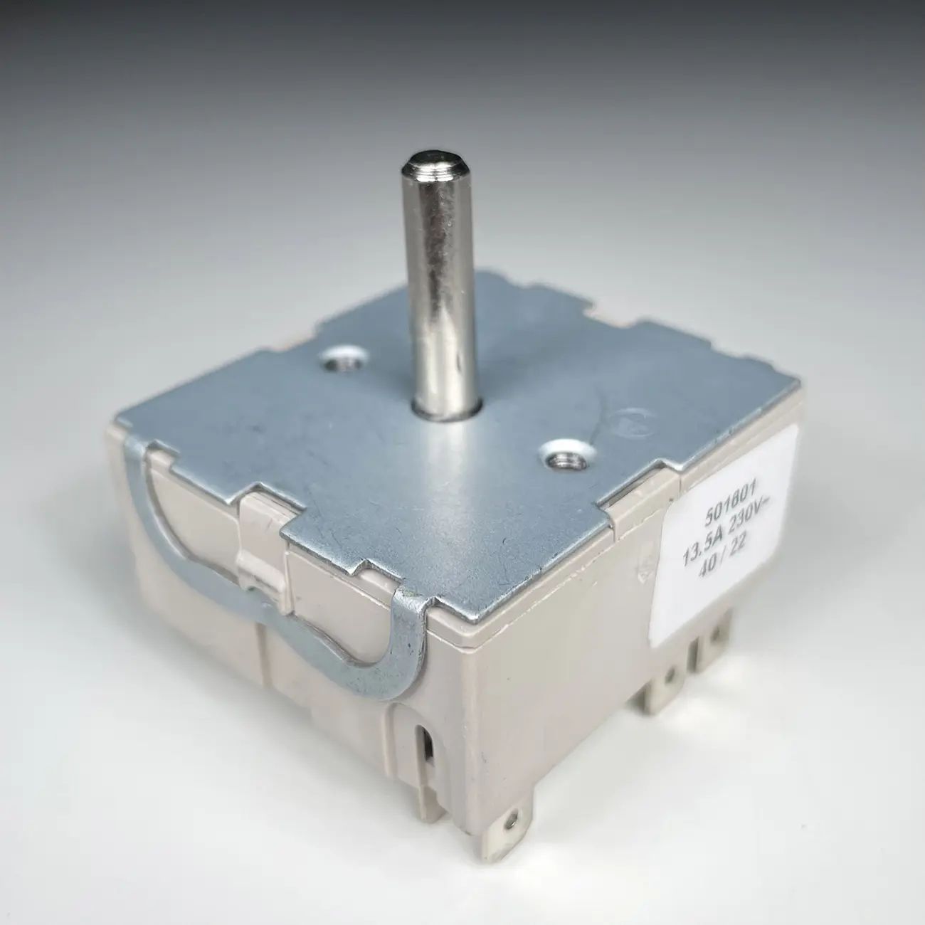 Изображение товара Переключатель мощности однозонной конфорки Kuche Asp 005 Is 101-000 металл цвет серый/серебристый