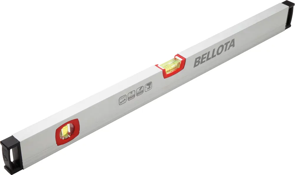 Изображение товара Уровень пузырьковый Bellota 50101-120 2 глазка 1200 мм