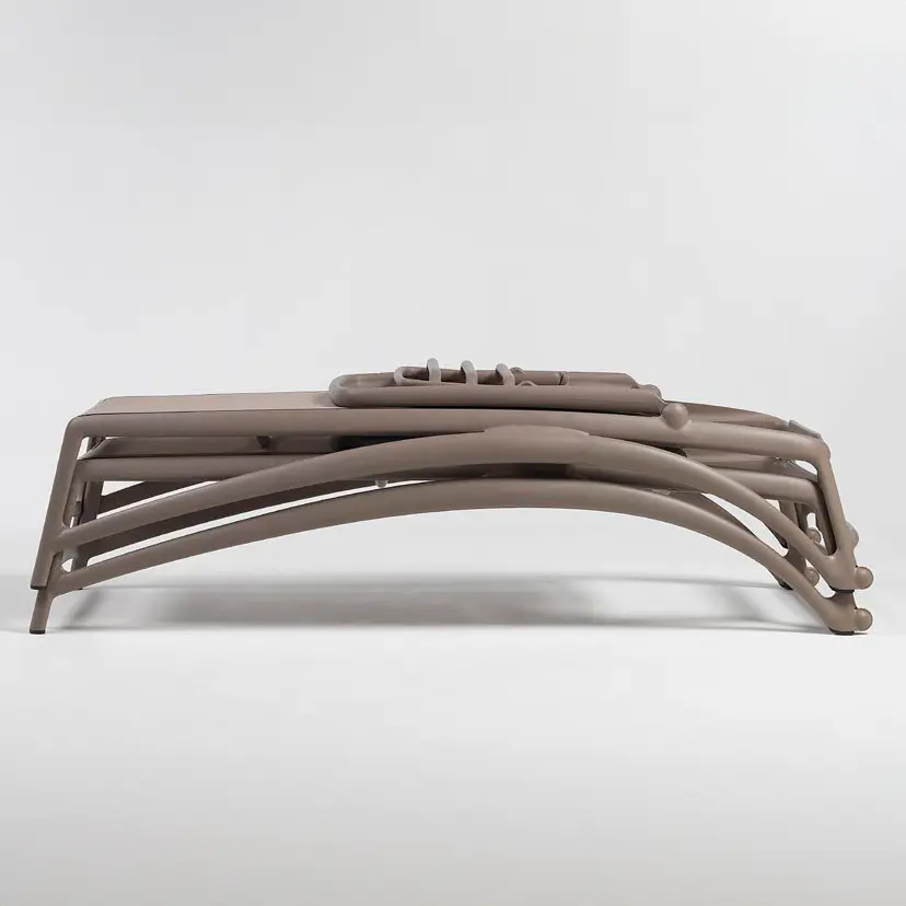 Изображение товара Шезлонг без подушки Nardi 204 см x 70 см x 35 см пластик/текстилен зеленый