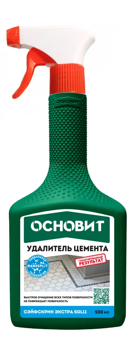 Изображение товара Удалитель цемента Основит SGL11 0.5 л
