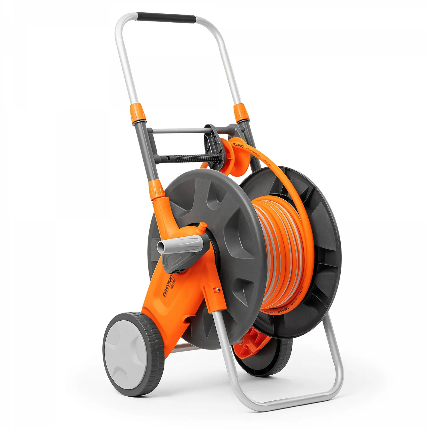 Изображение товара Тележка Daewoo с шлангом 25м и набором для полива