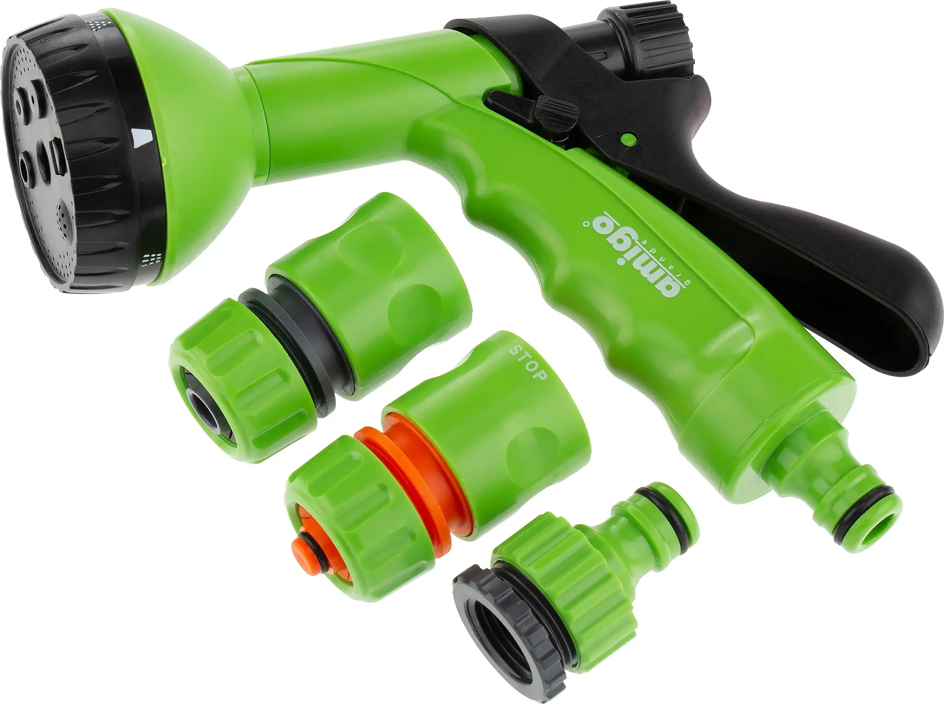 Изображение товара Набор для полива Amigo 79230 с 2 режимами и герметичным соединением
