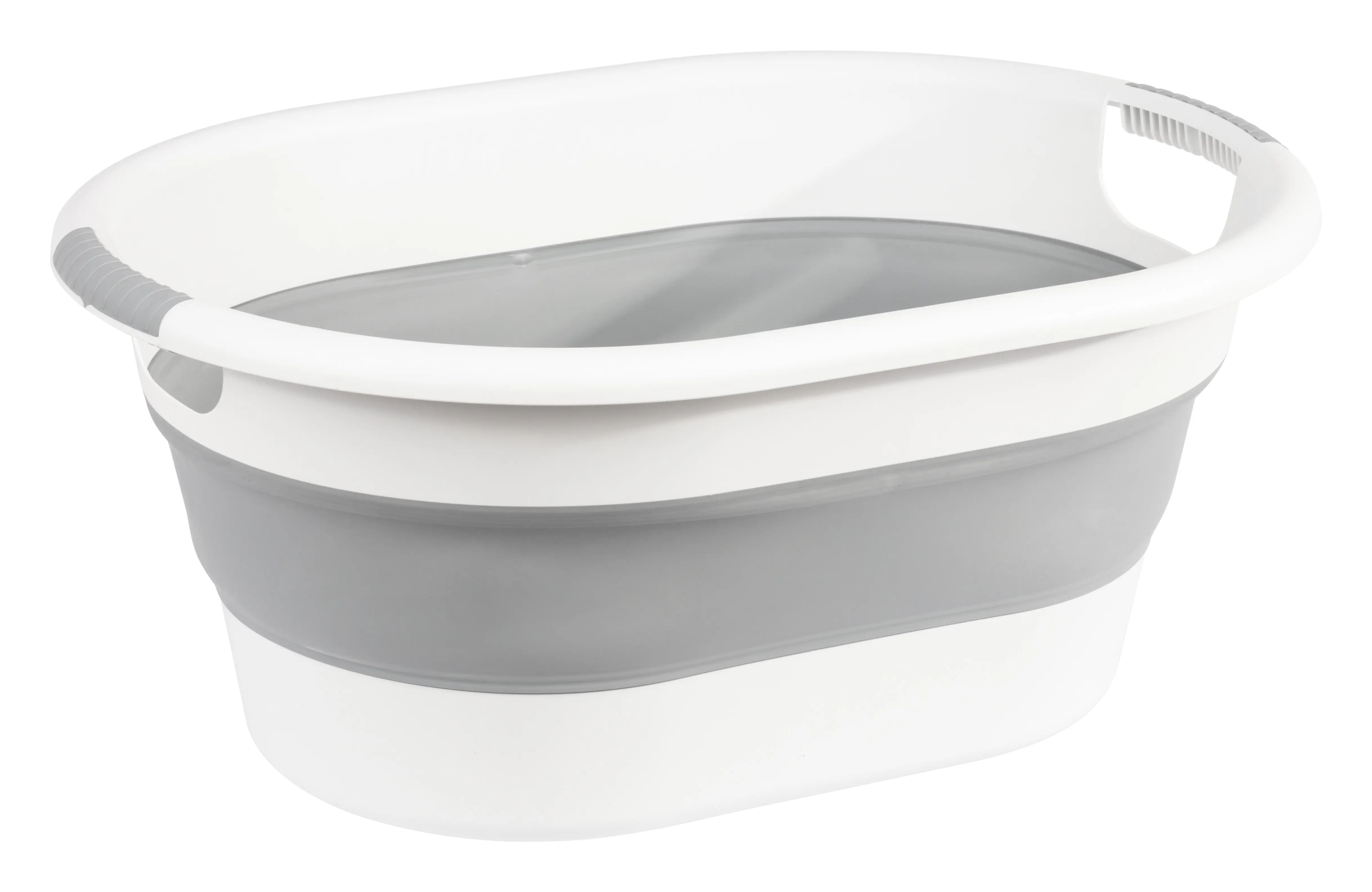 Изображение товара Таз складной Idea Флекс овальный 25 л полипропилен цвет серый