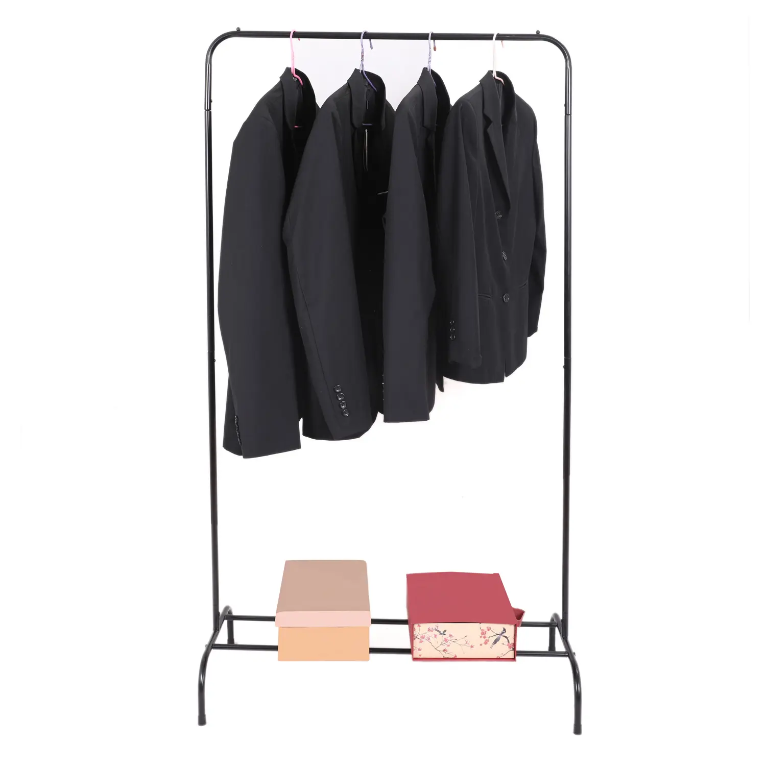 Изображение товара Вешалка напольная Gromell Rafael 82x150x39 см Сталь цвет черный матовый