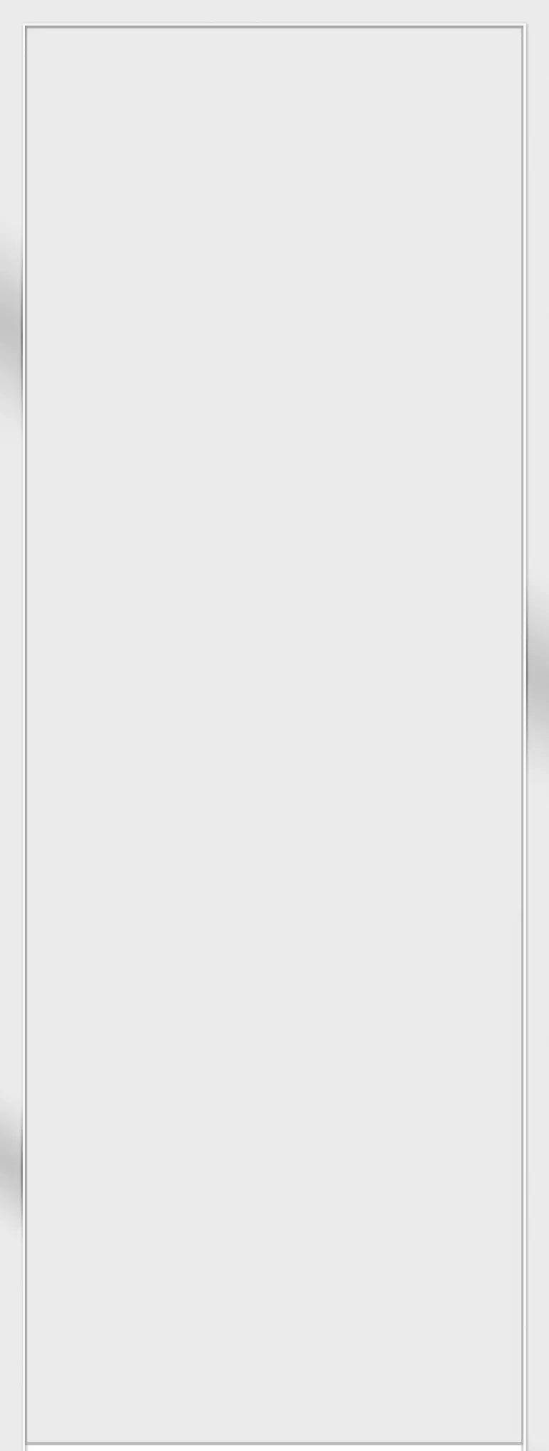 Изображение товара Дверь межкомнатная глухая Invisible 80x210 см левая белая