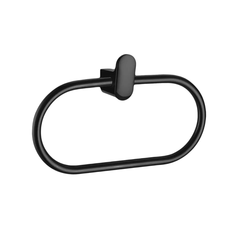 Изображение товара Полотенцедержатель-кольцо Lemer Elbe цвет черный