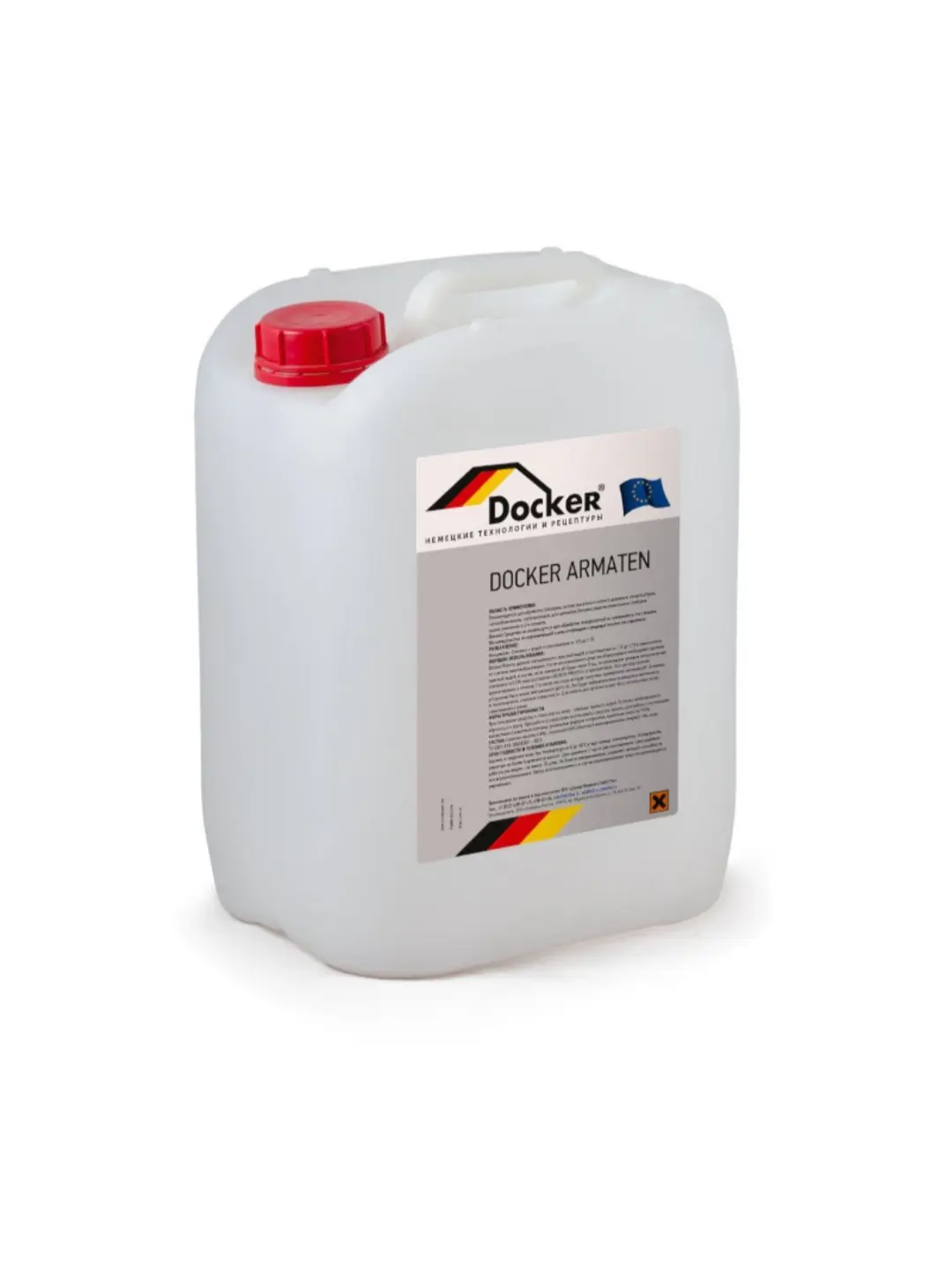 Изображение товара Преобразователь ржавчины Docker Armaten бескислотный для арматуры 10 л