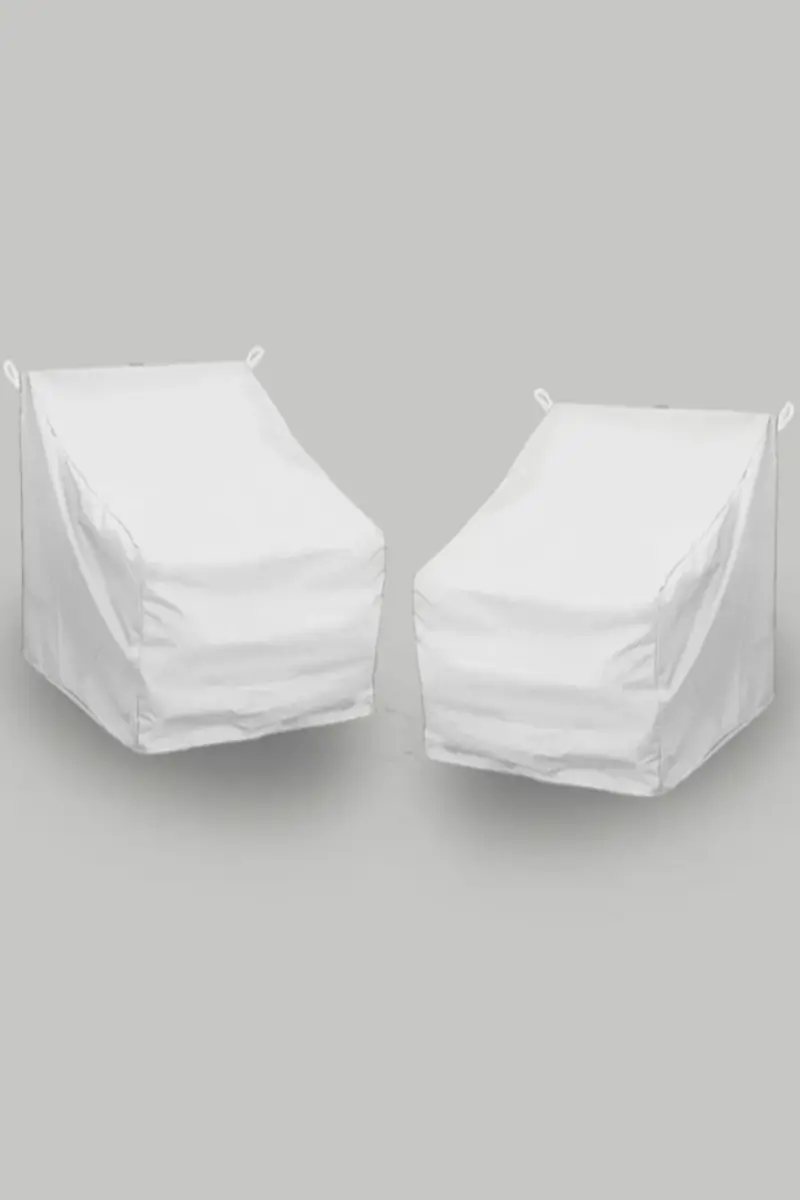Изображение товара Комплект чехлов Tplus для кресел 1010x960x950/720 мм оксфорд 240 белый 2 шт