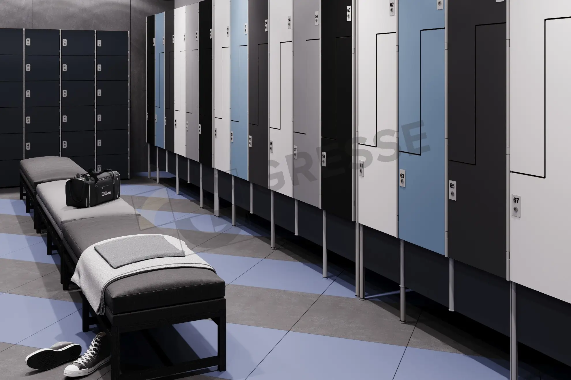 Изображение товара Керамогранит Gresse Sigiriya GRS09-07ufa 60x60см цвет серый