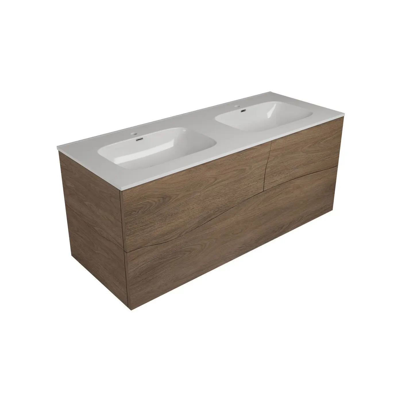 Изображение товара Тумба под раковину Allen Brau Glority 120 1.35004.NW дуб антик