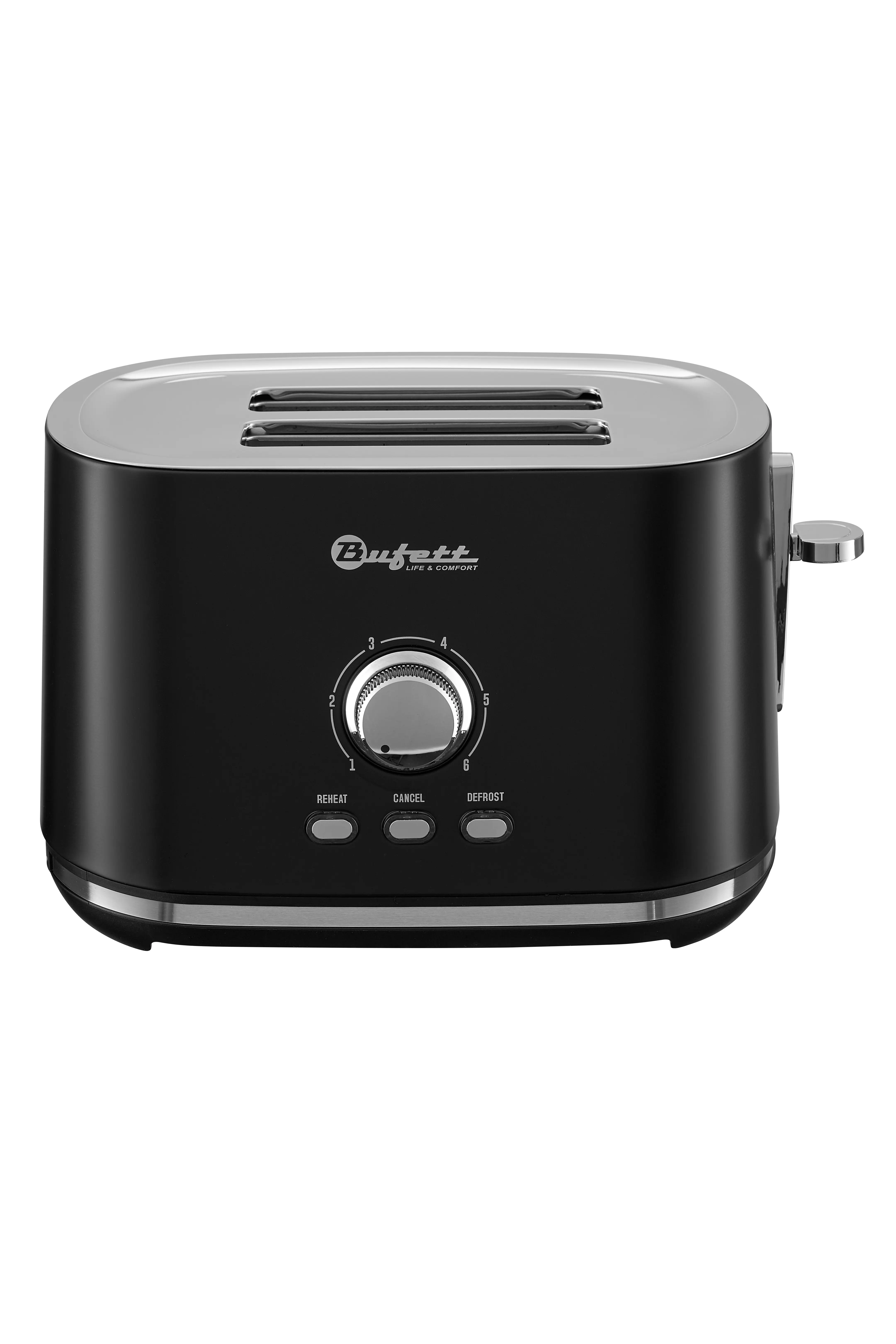 Изображение товара Тостер Bufett бытовой цвет черный 640366