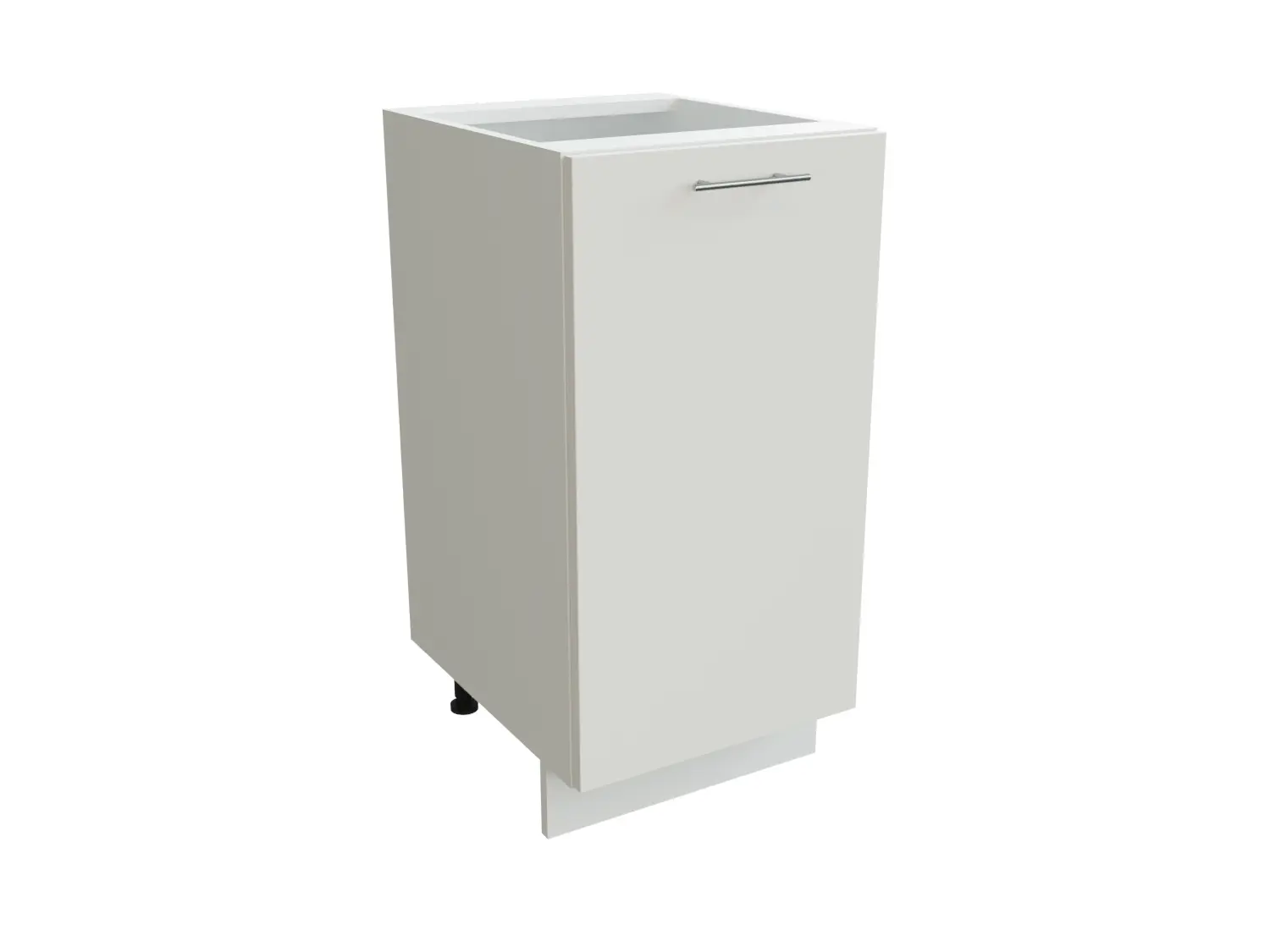 Изображение товара Напольный шкаф с 1-ой дверцей Сурская Мебель Валерия 40x81.60x47.80 см МДФ цвет белый/айленд