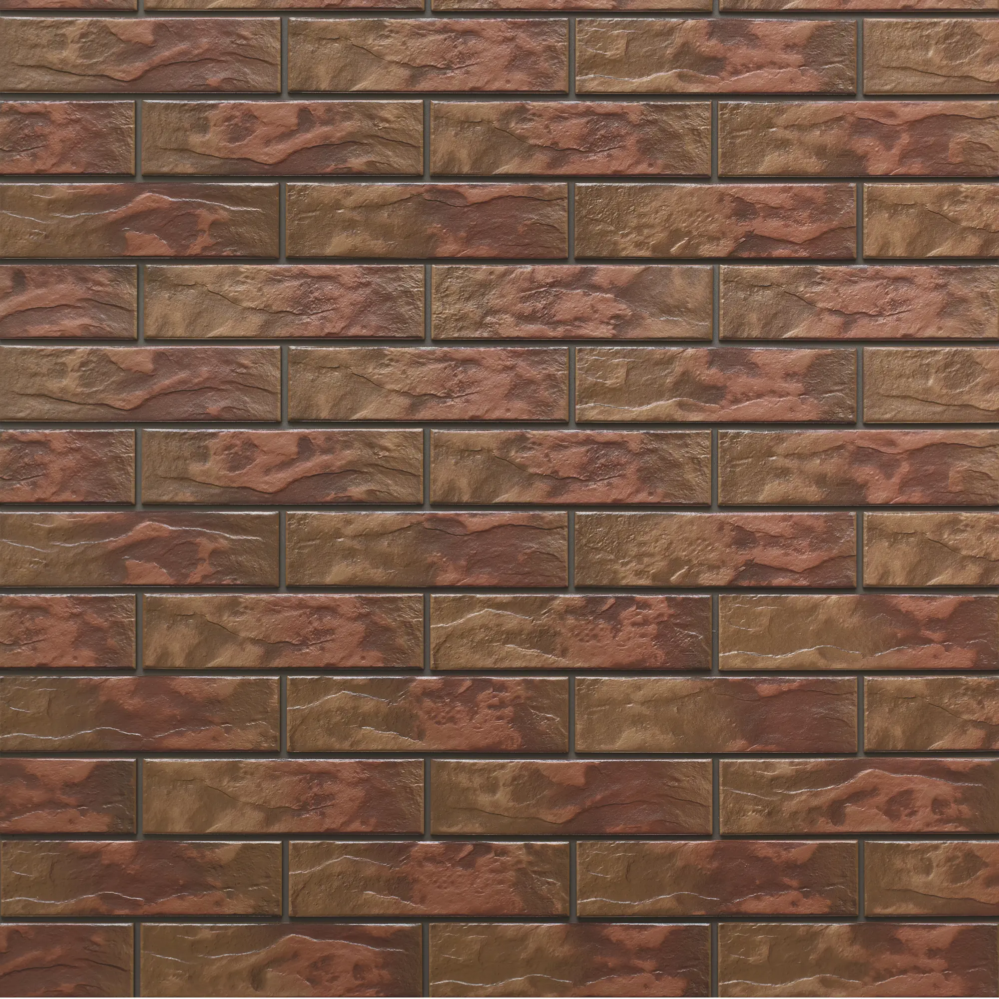 Изображение товара Клинкерная плитка Cerrad Rustico темно-коричневая 0.5 м² для стен и фасадов