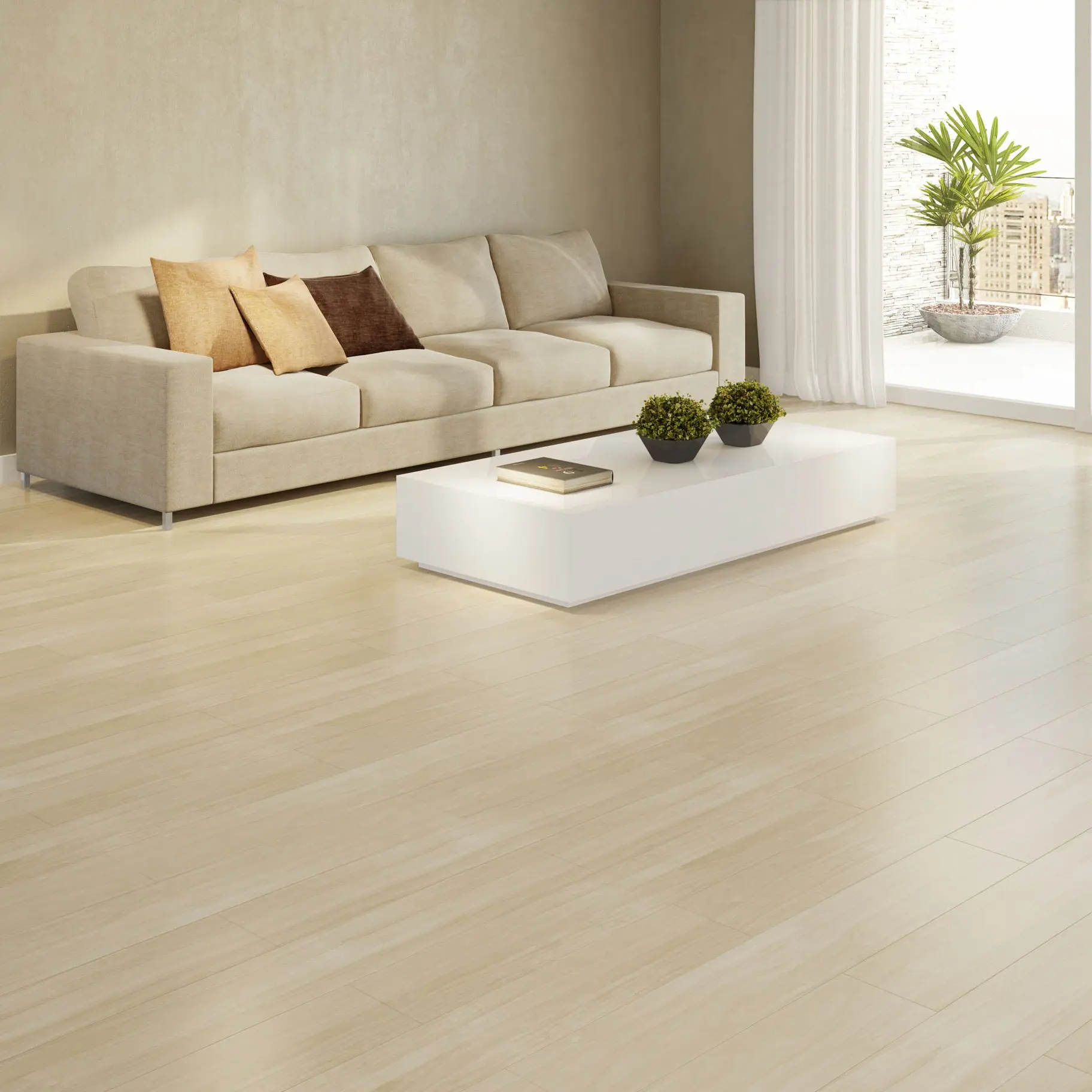 Изображение товара СПК плитка Дуб Валенсия класс 33 толщиной 3.8 мм 2.549 м2 для жилых и коммерческих помещений