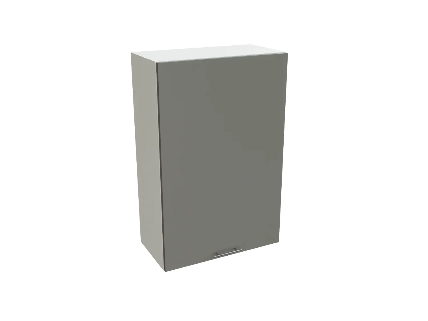 Изображение товара Навесной шкаф с 1-ой дверцей Сурская Мебель Валерия 60x92x31.80 см МДФ цвет белый/монблан