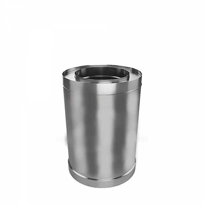 Изображение товара Сэндвич-труба Lava Elit 0.25м ⌀120/220мм нержавеющая сталь AISI 304/оцинкованная 0.8/0.5мм