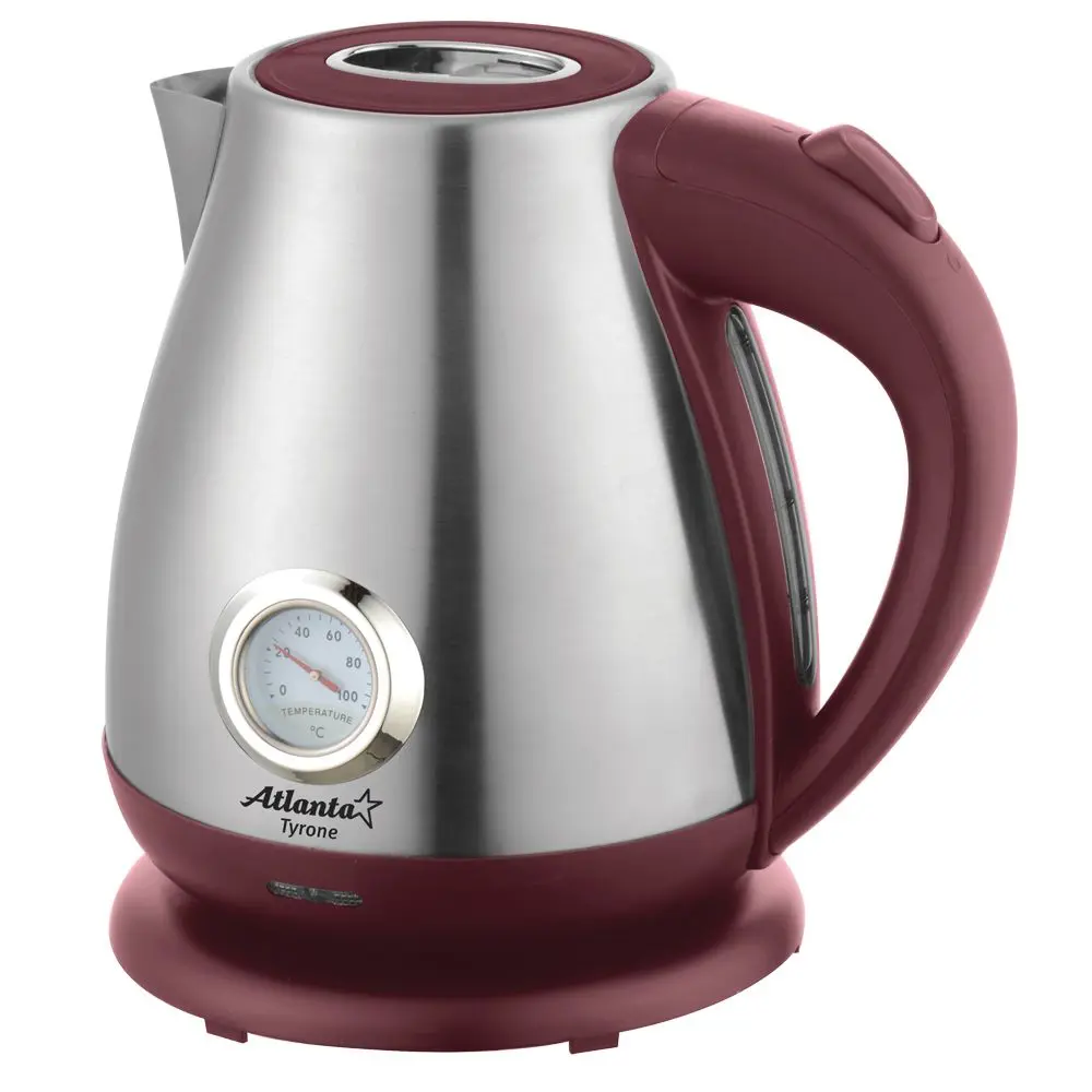 Изображение товара Чайник электрический Atlanta ATH-2438 (bordo) 1.7 л.