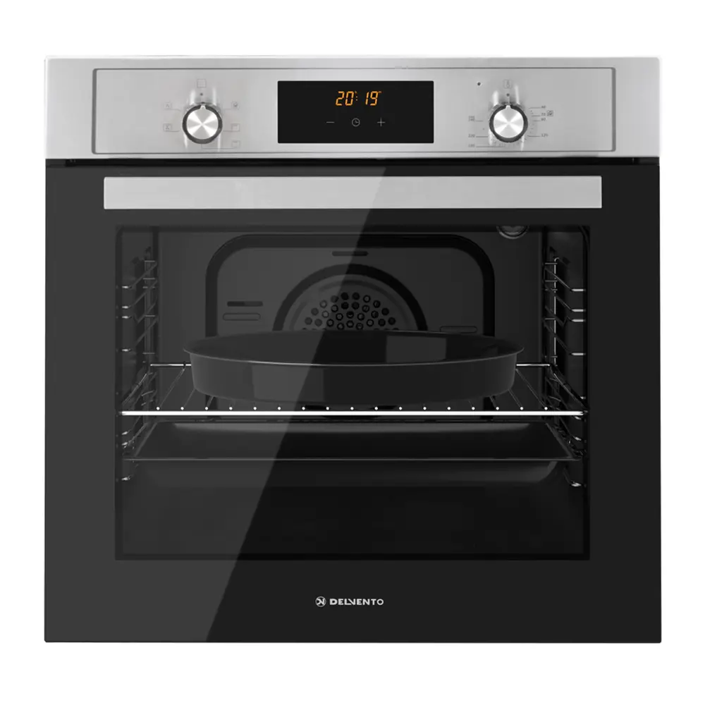 Изображение товара Электрический встраиваемый духовой шкаф Delvento V6EM56088 59.5х59.5х56.5 см цвет нержавеющая сталь