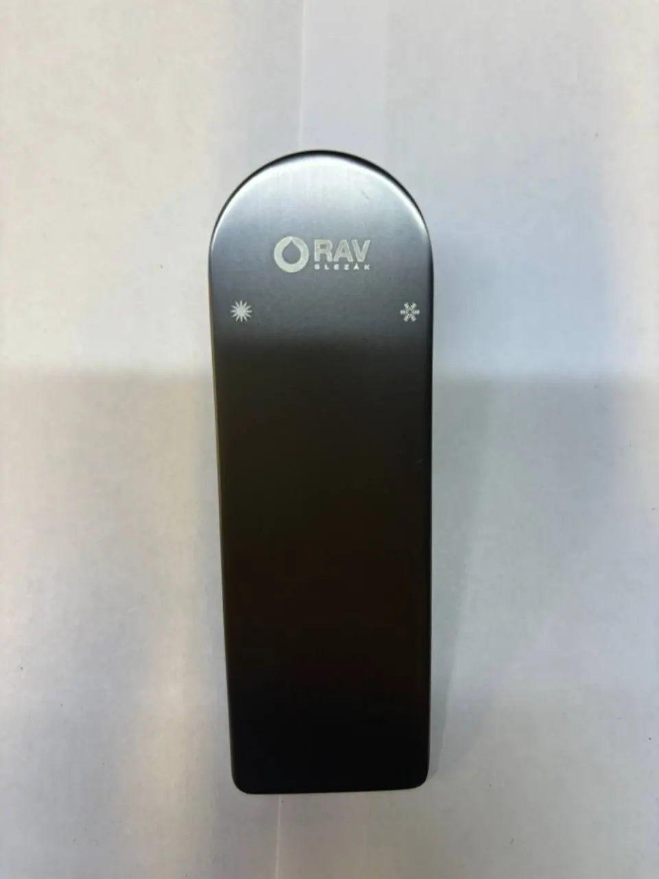 Изображение товара Ручка для смесителя RavSlezak KR2535MG, латунь, хром серый металлик, 25 мм