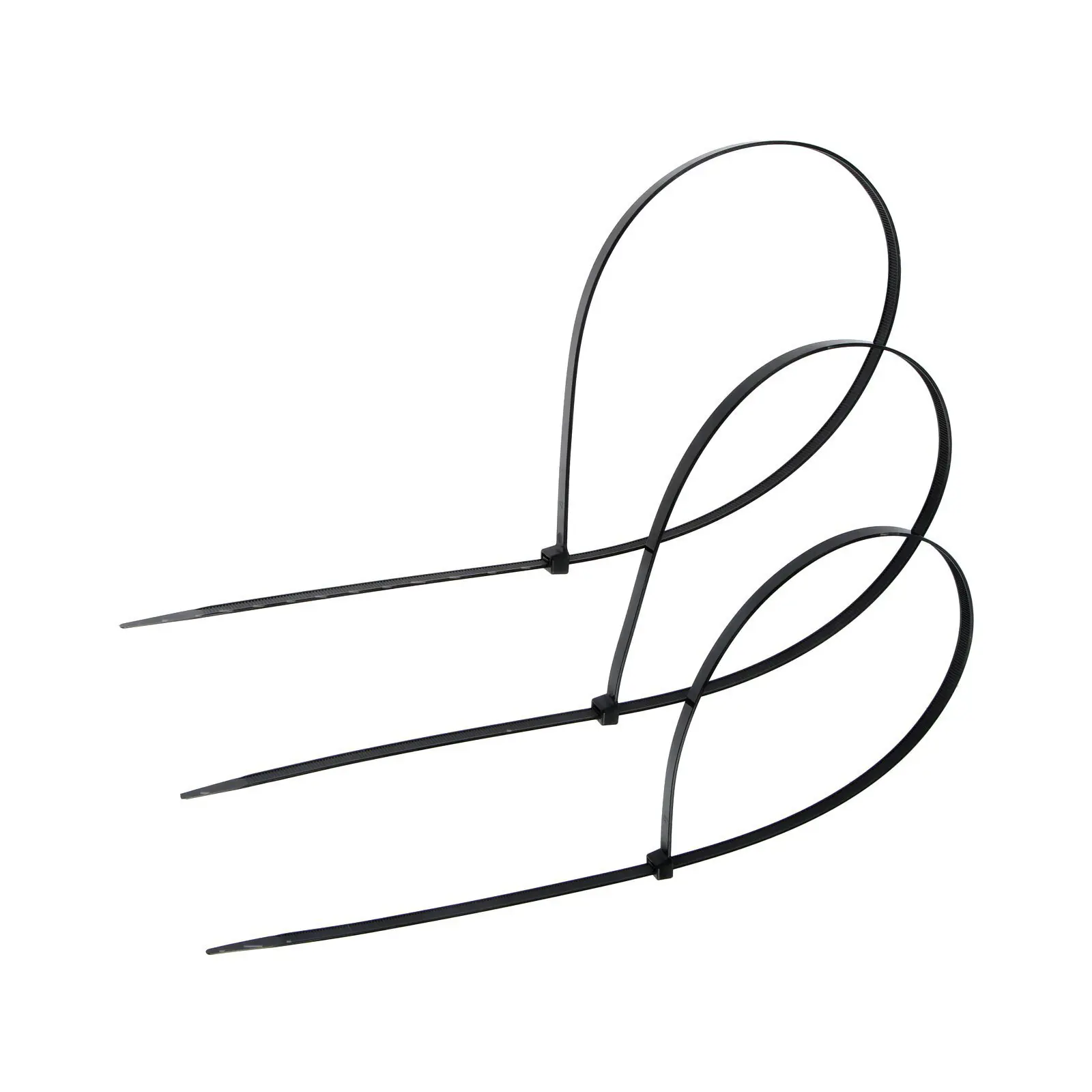 Изображение товара Кабельная стяжка Тундра krep 9x760 мм цвет черный 100 шт.