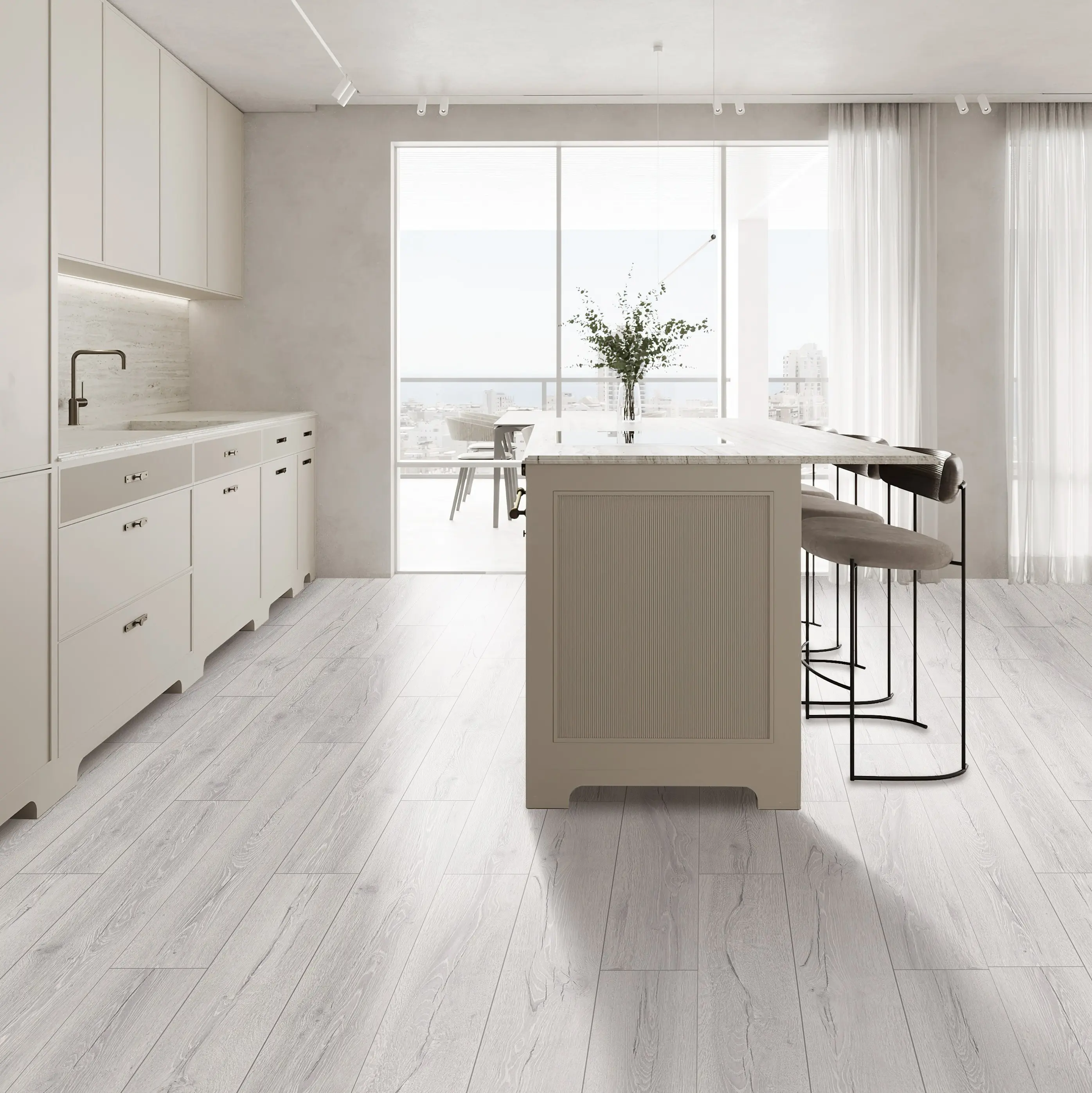 Изображение товара Ламинат Yildiz Stilo Melbourne 33 класс 8 мм с фаской 2.324 м², цена за упаковку