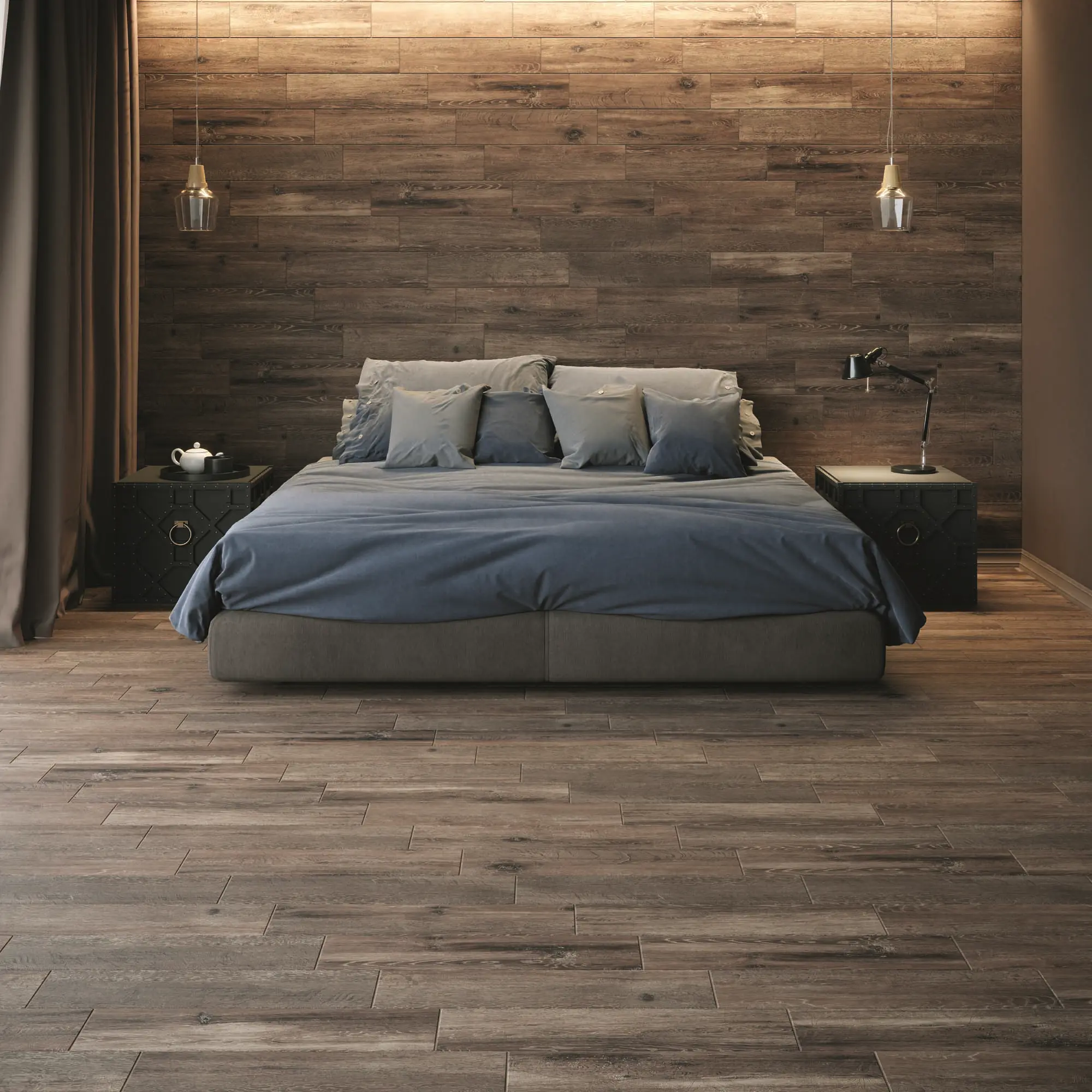 Изображение товара Керамогранит Estima Brigantina BG05 14.6x60 см декор натуральное дерево