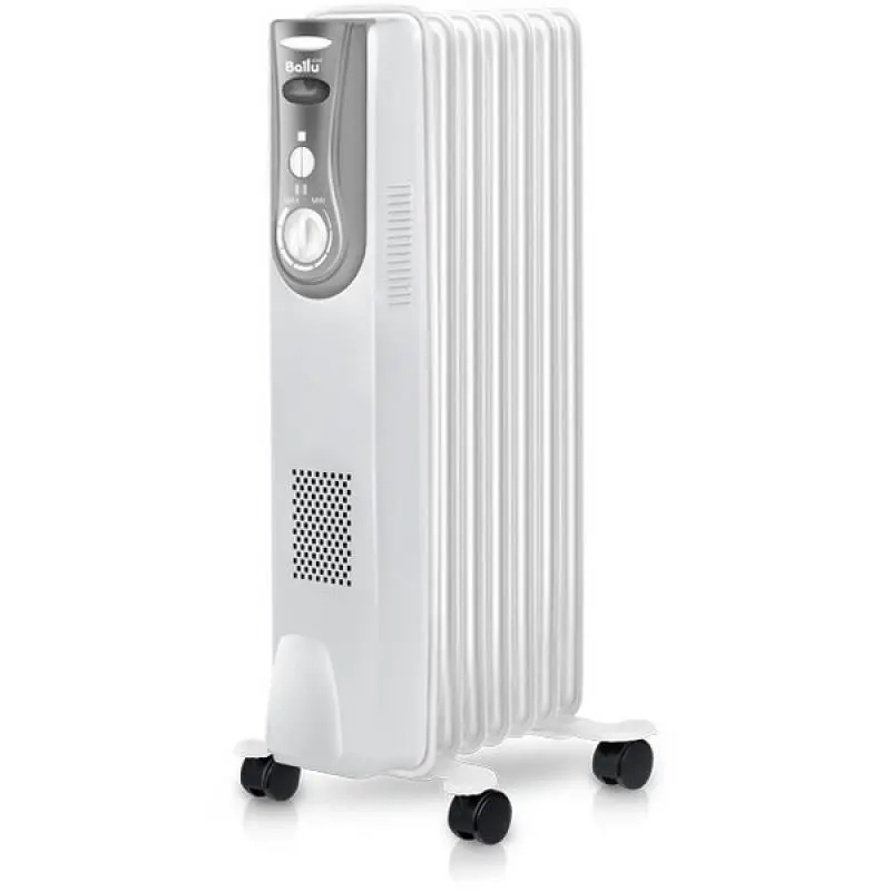 Изображение товара Обогреватель масляный Ballu BOH/ LV-09 с механическим термостатом 2000 Вт 9 секций цвет белый